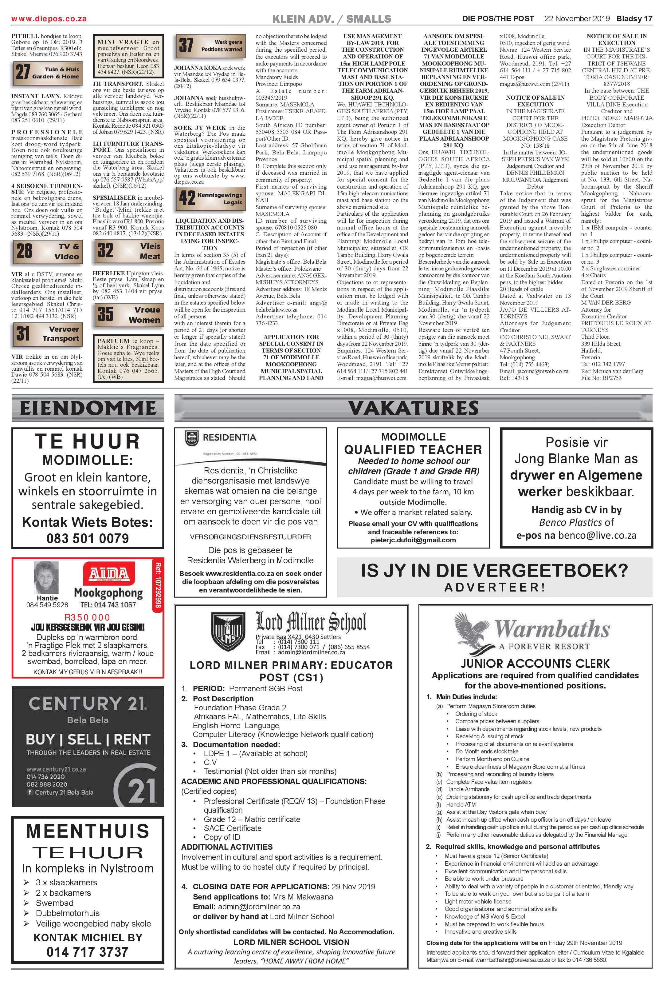 Die Pos 22 November 2019 page 17