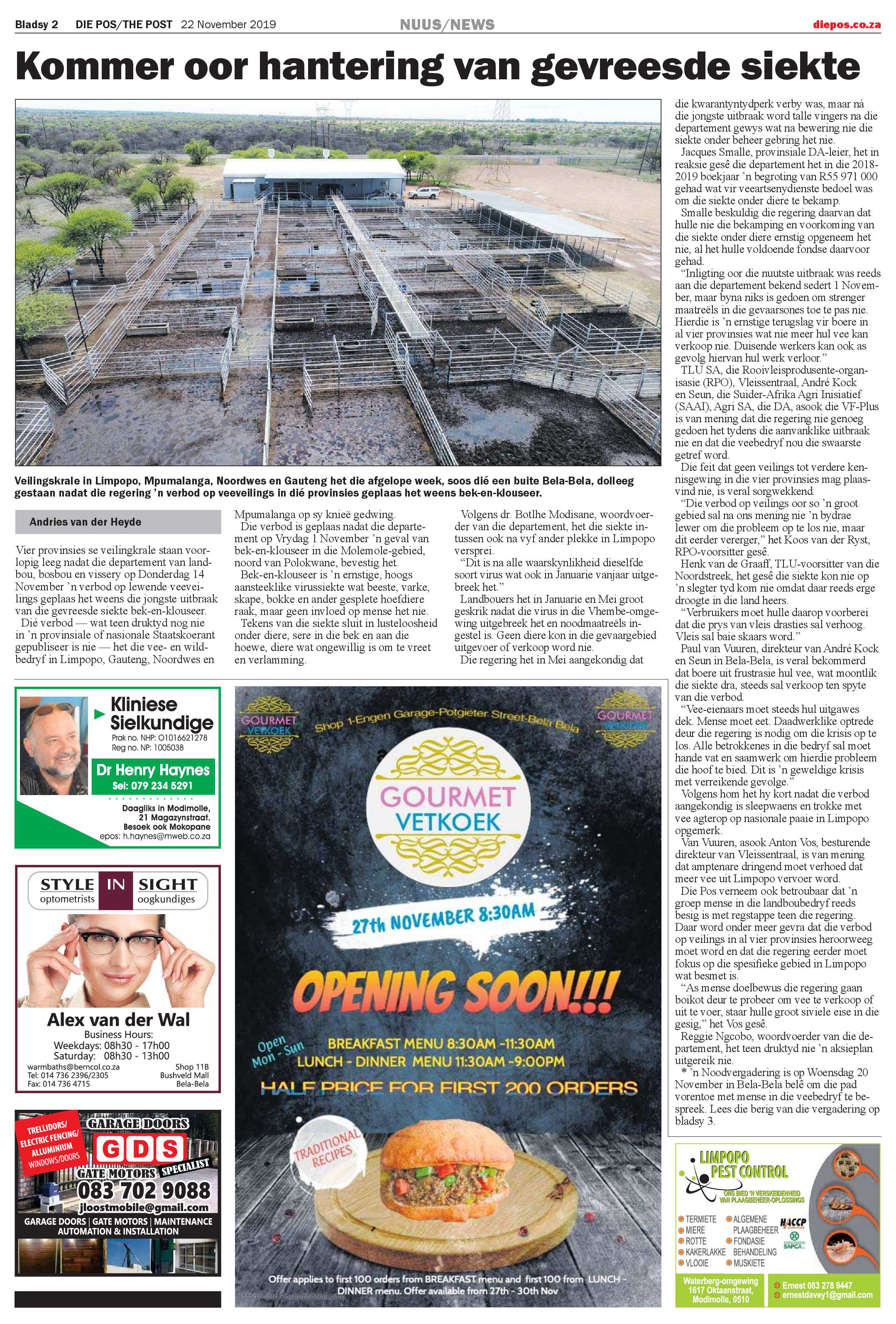 Die Pos 22 November 2019 page 2