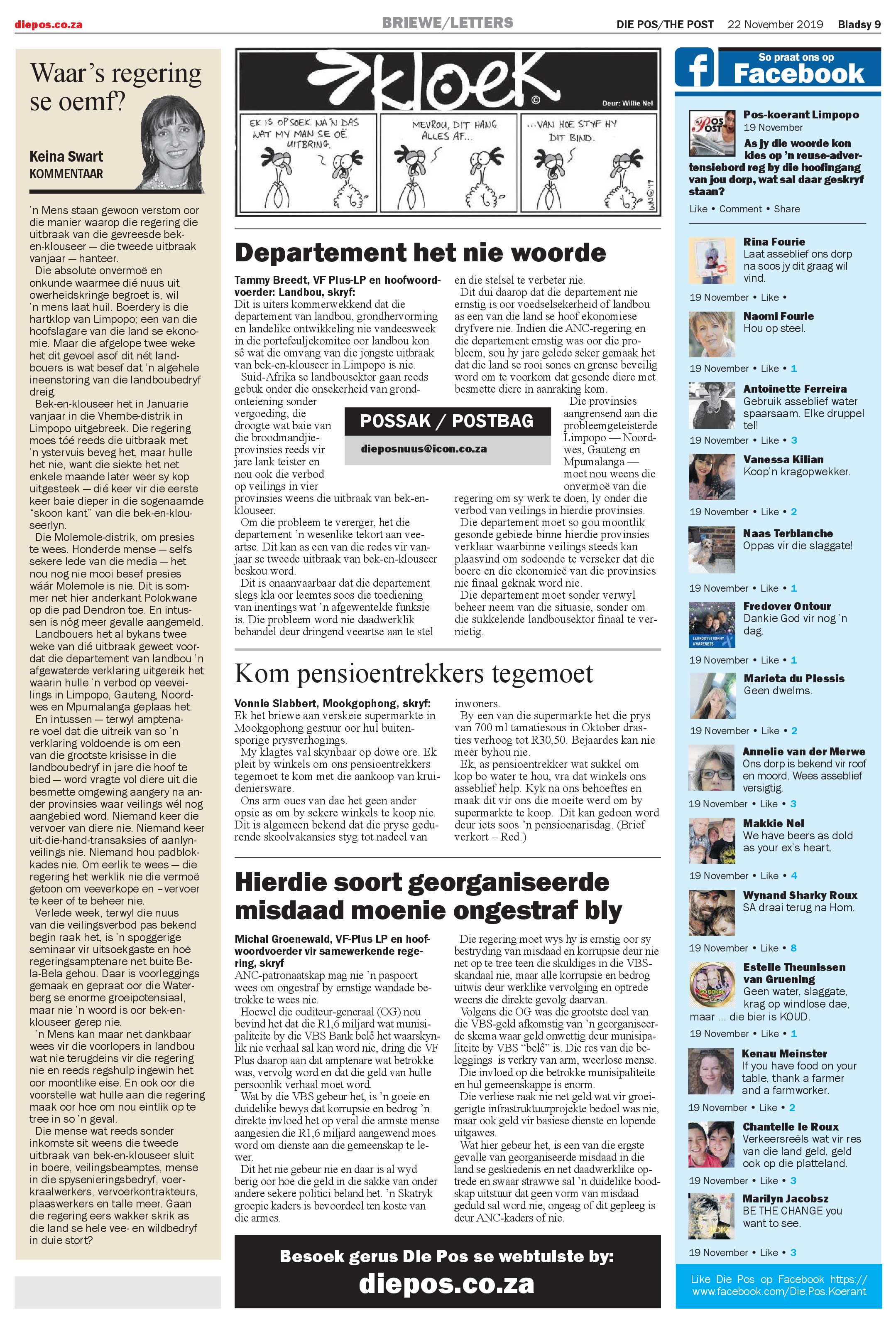 Die Pos 22 November 2019 page 9