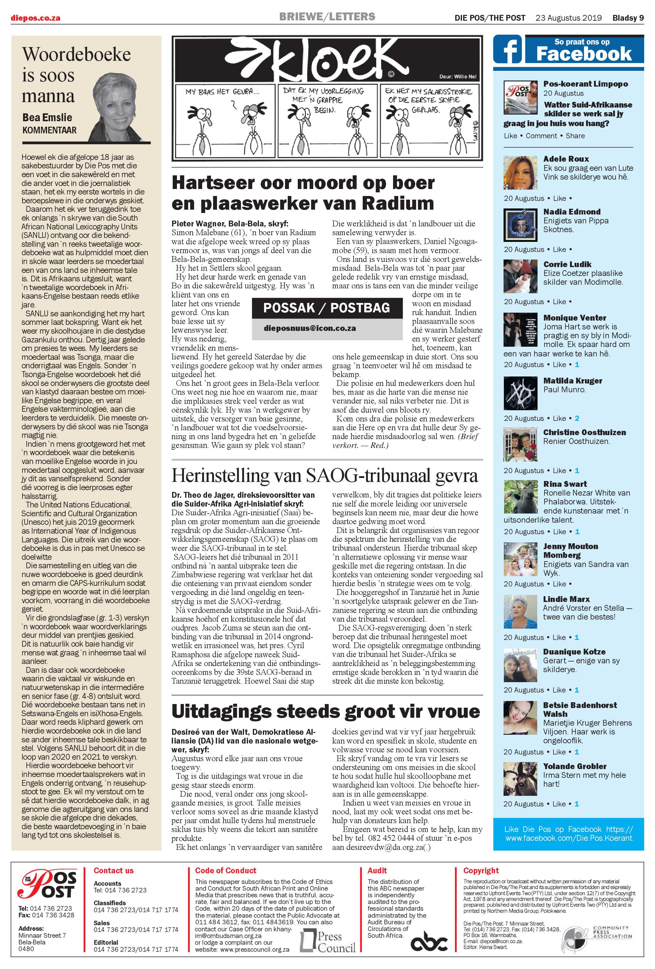 Die Pos 23 Augustus 2019 page 9