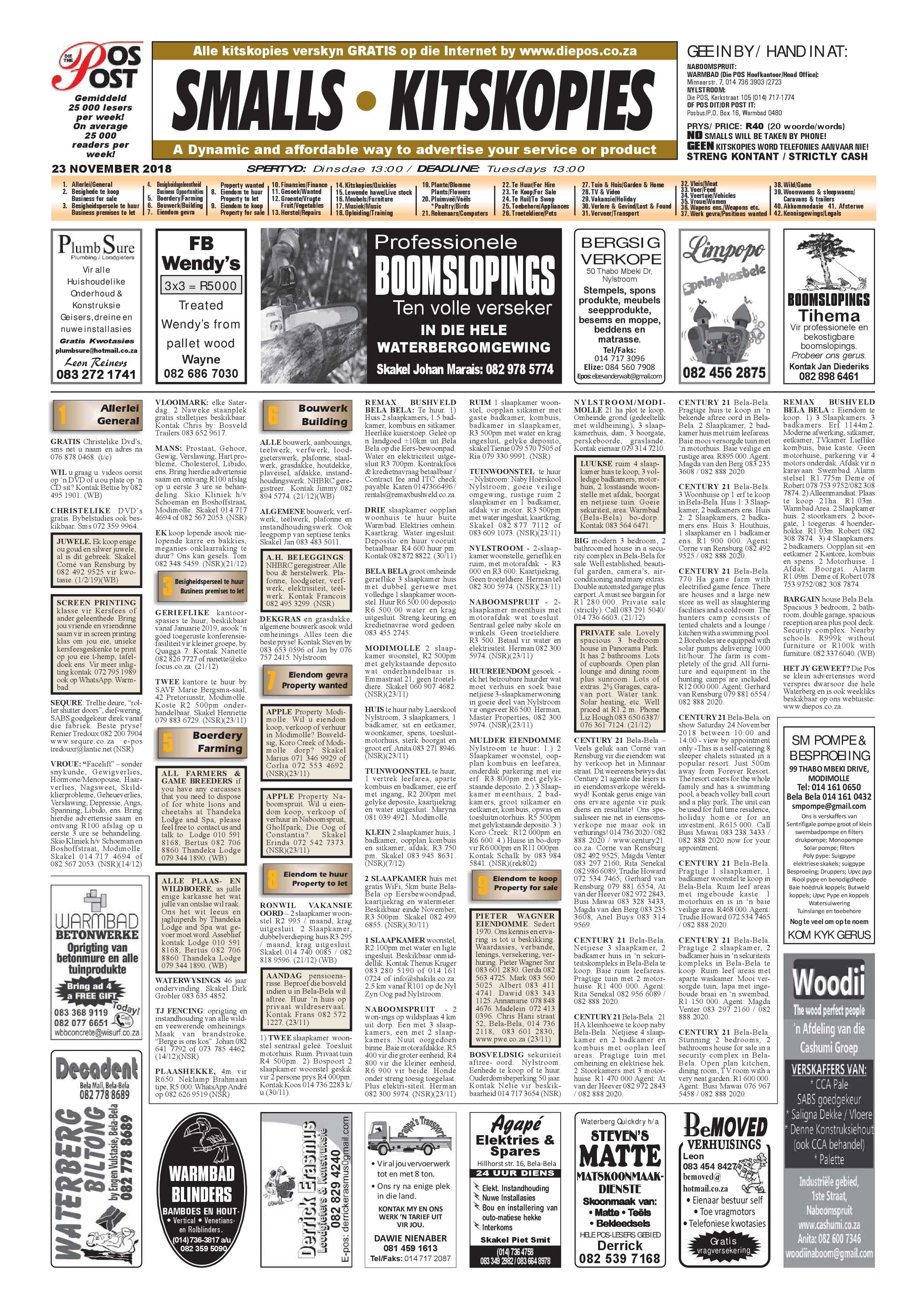 Die Pos 23 November 2018 page 16