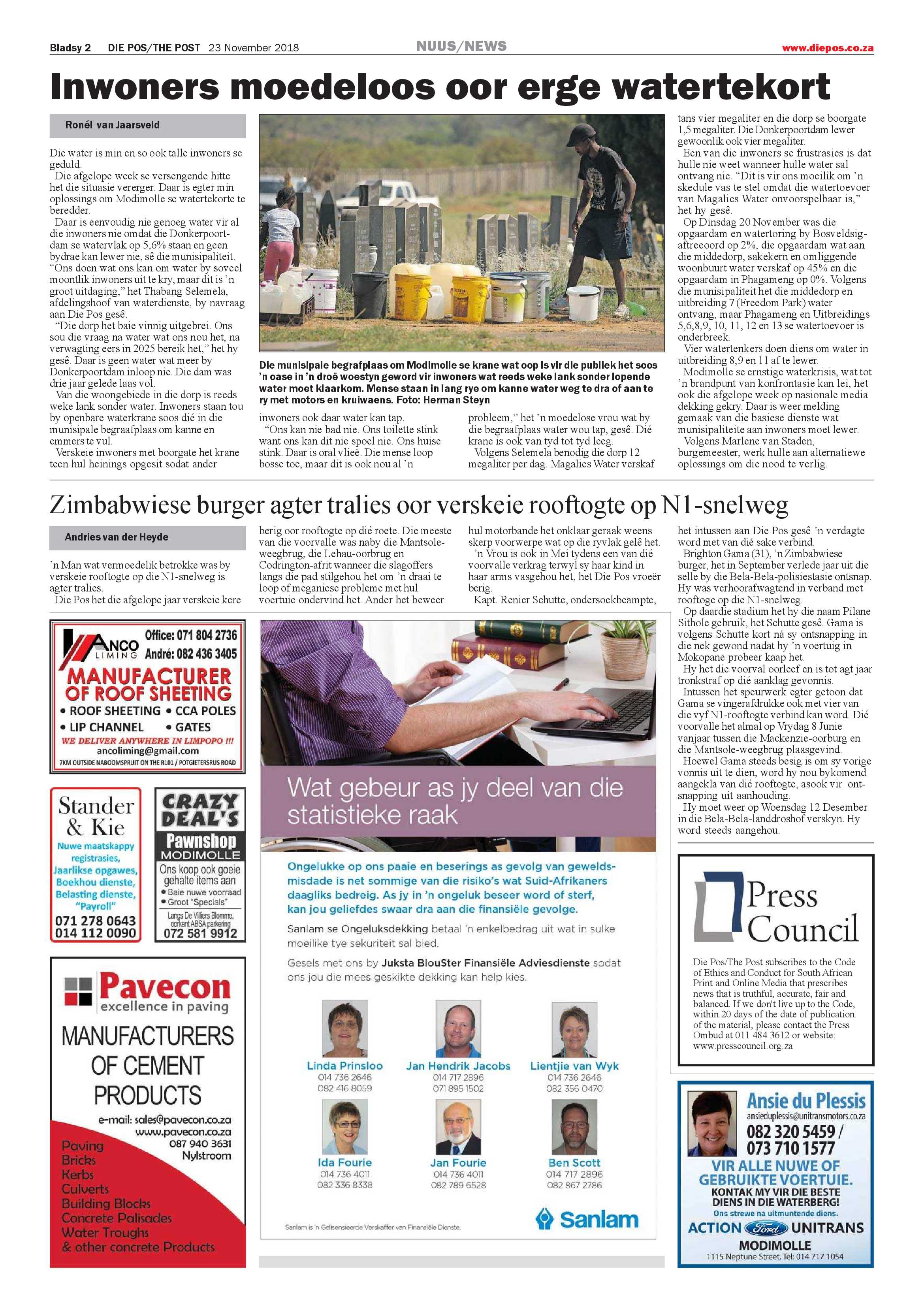 Die Pos 23 November 2018 page 2