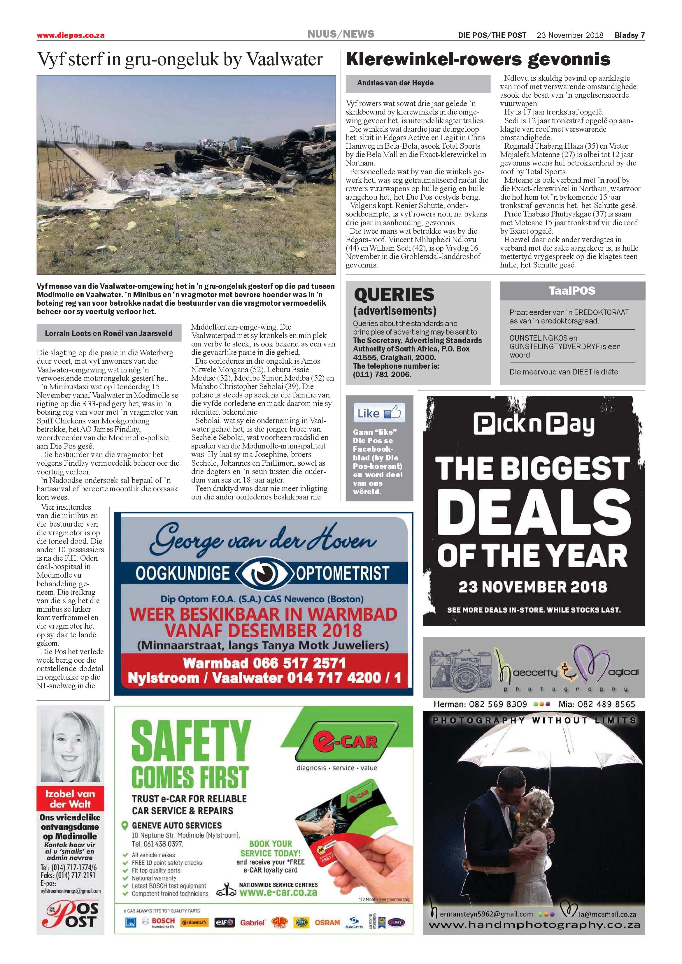 Die Pos 23 November 2018 page 7