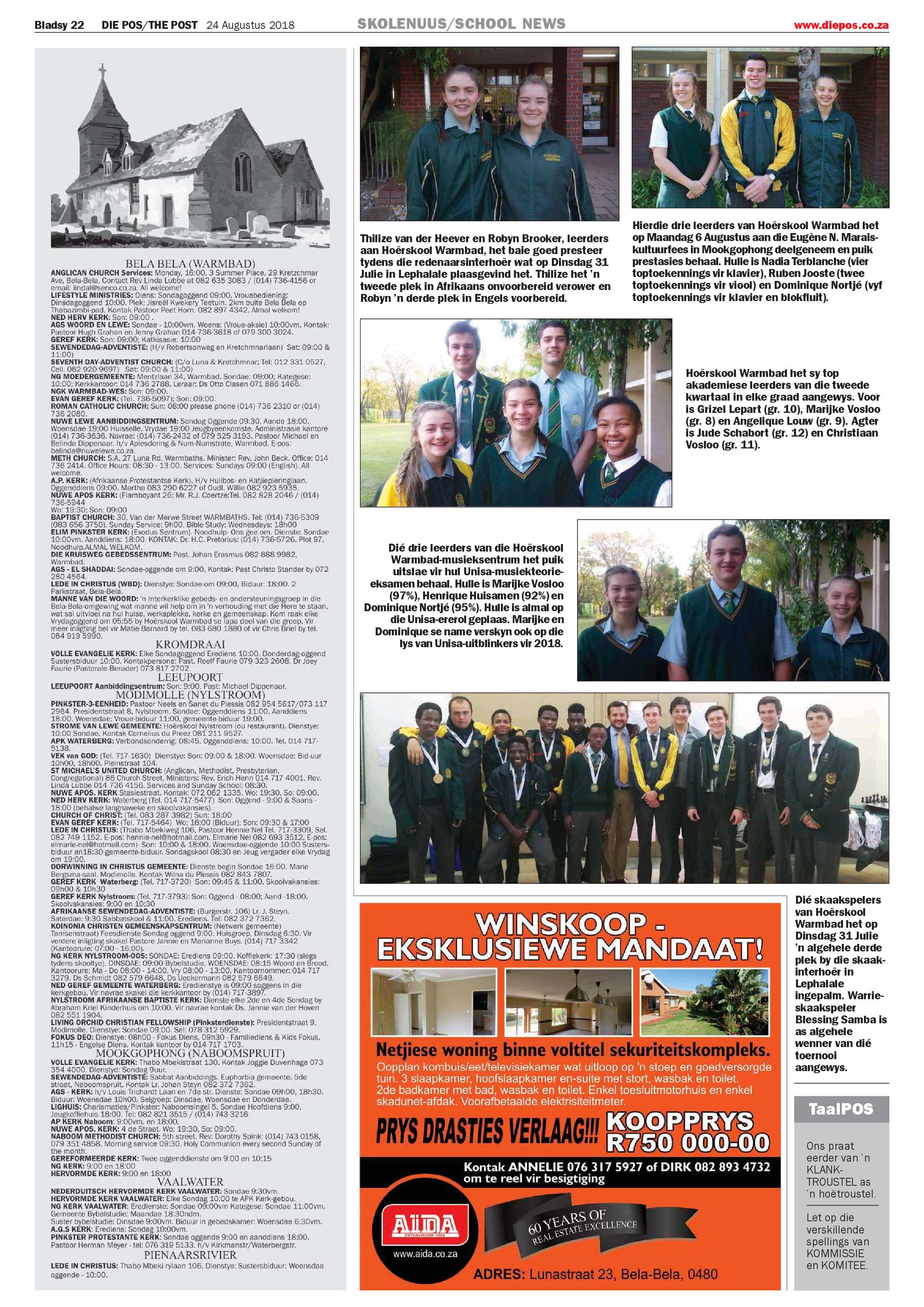 Die Pos 24 August 2018 page 30