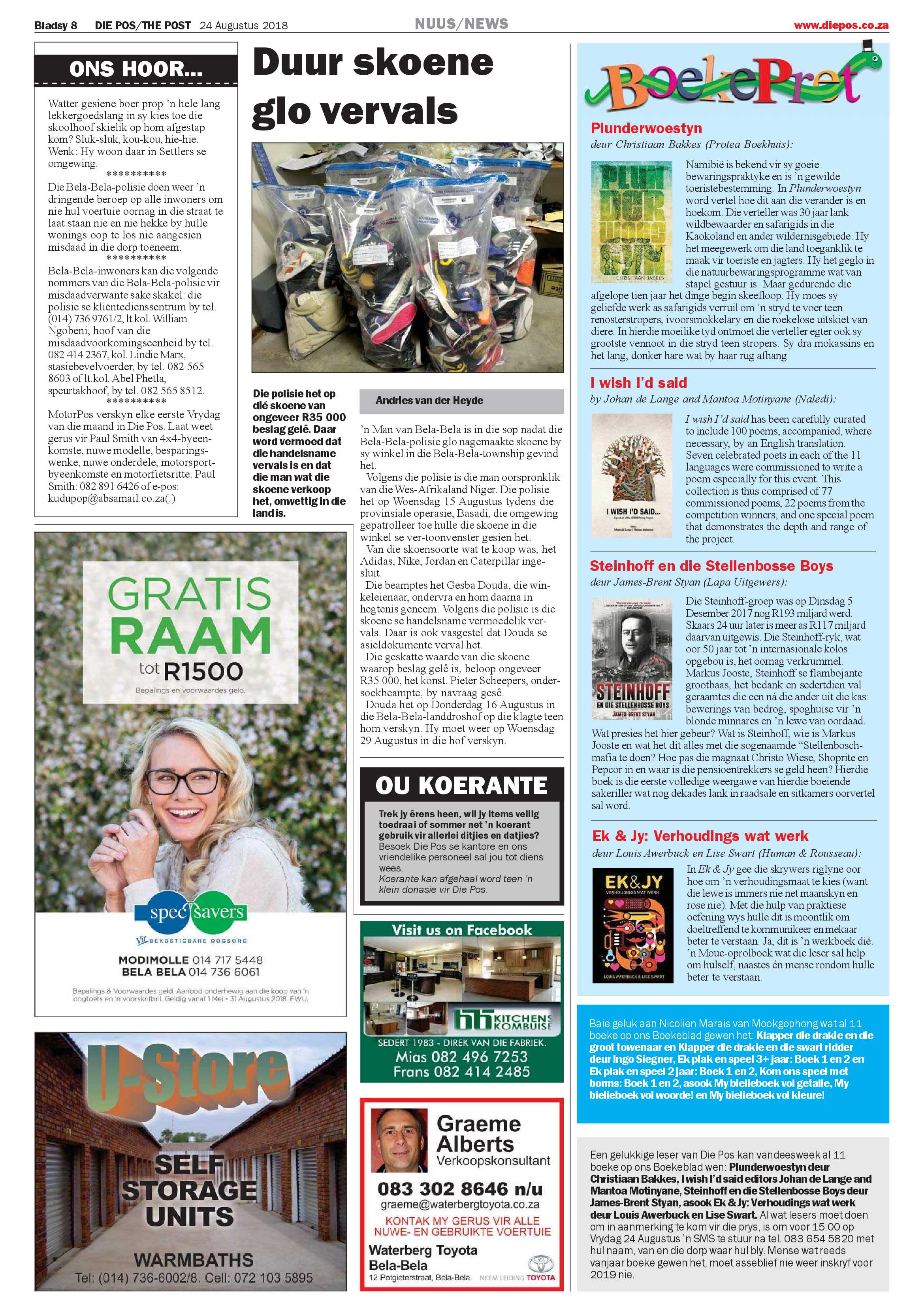 Die Pos 24 August 2018 page 8