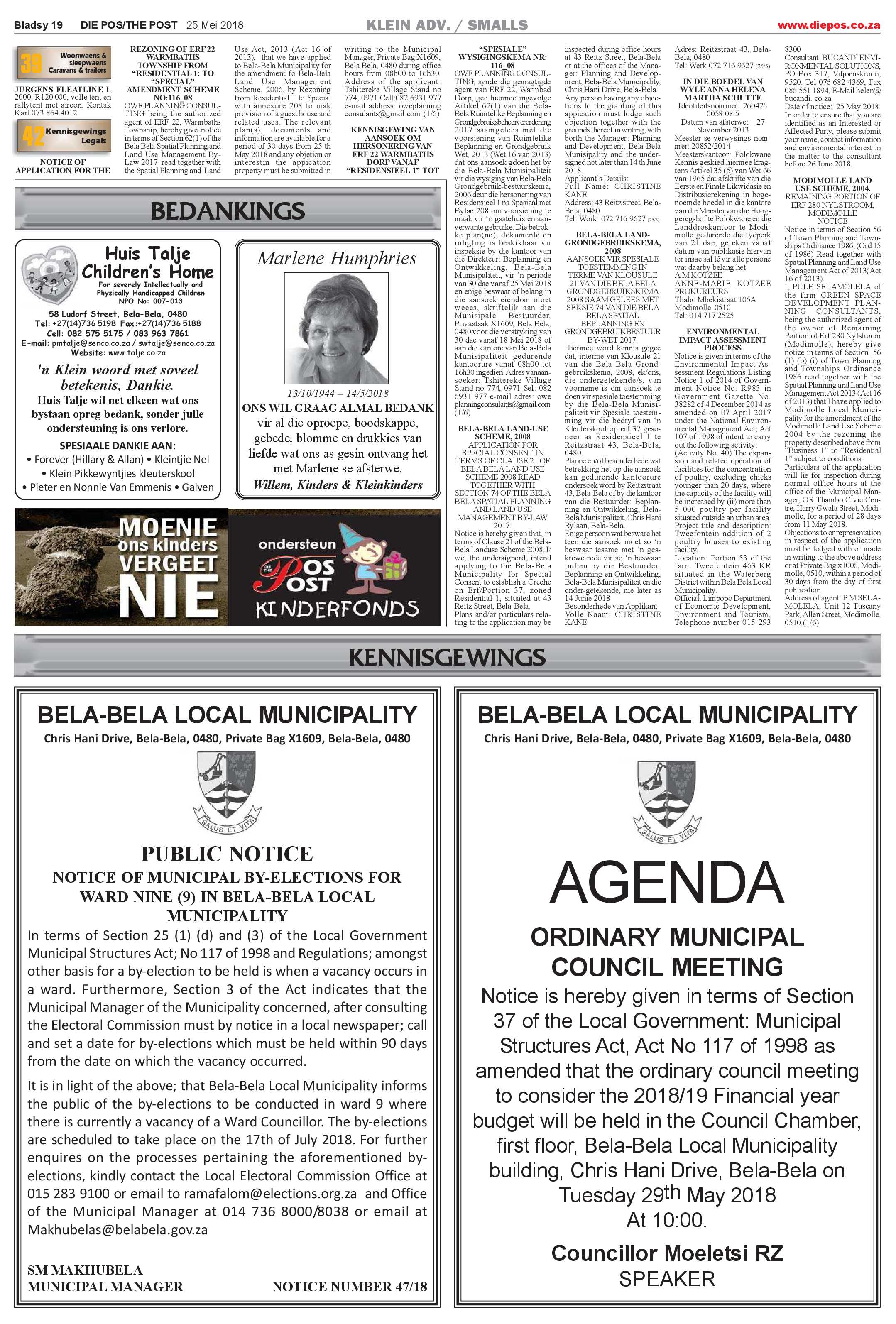 Die Pos 25 Mei 2018 page 19