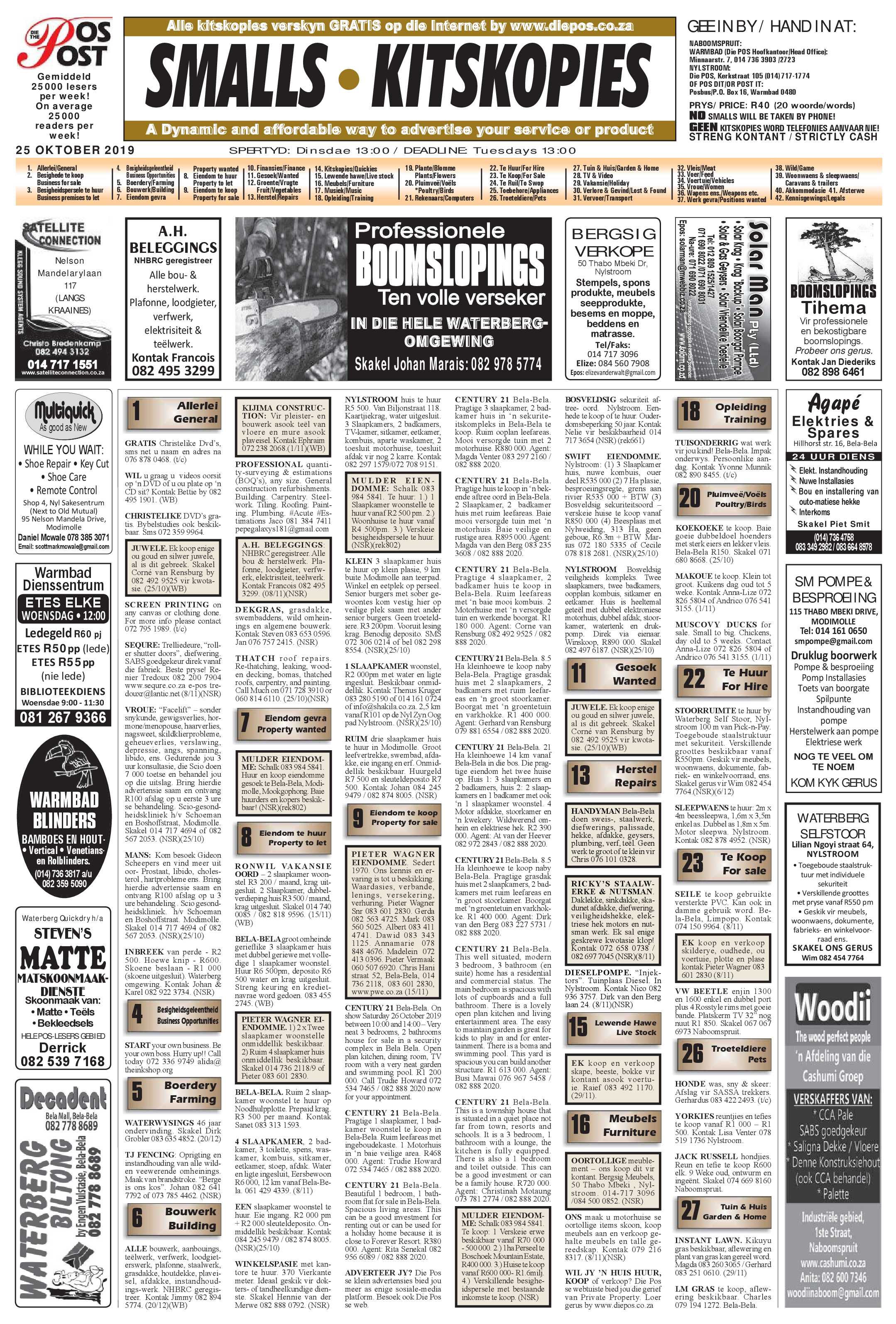 Die Pos 25 October 2019 page 16