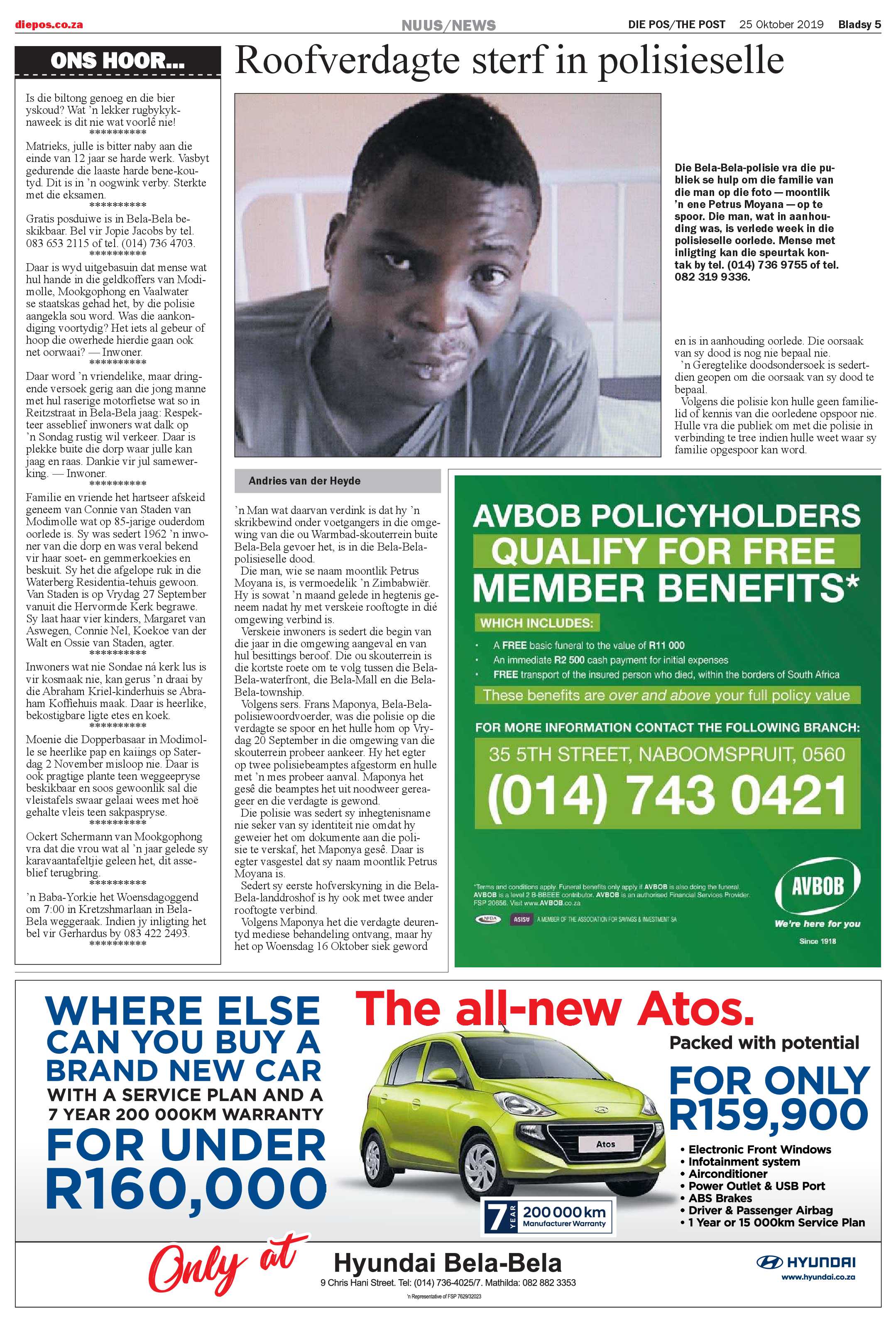 Die Pos 25 October 2019 page 5