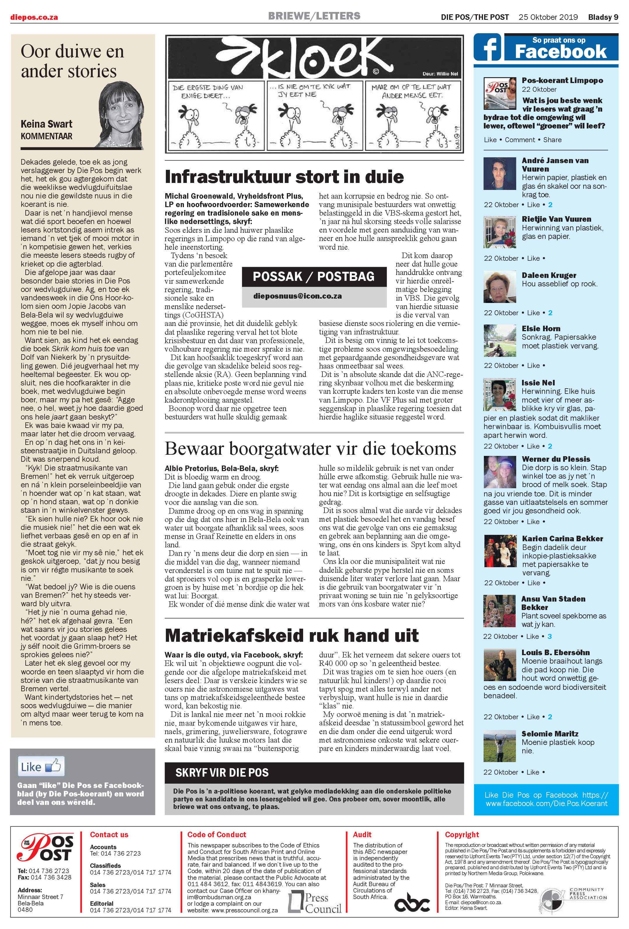 Die Pos 25 October 2019 page 9