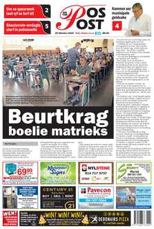 Die Pos 25 October 2019
