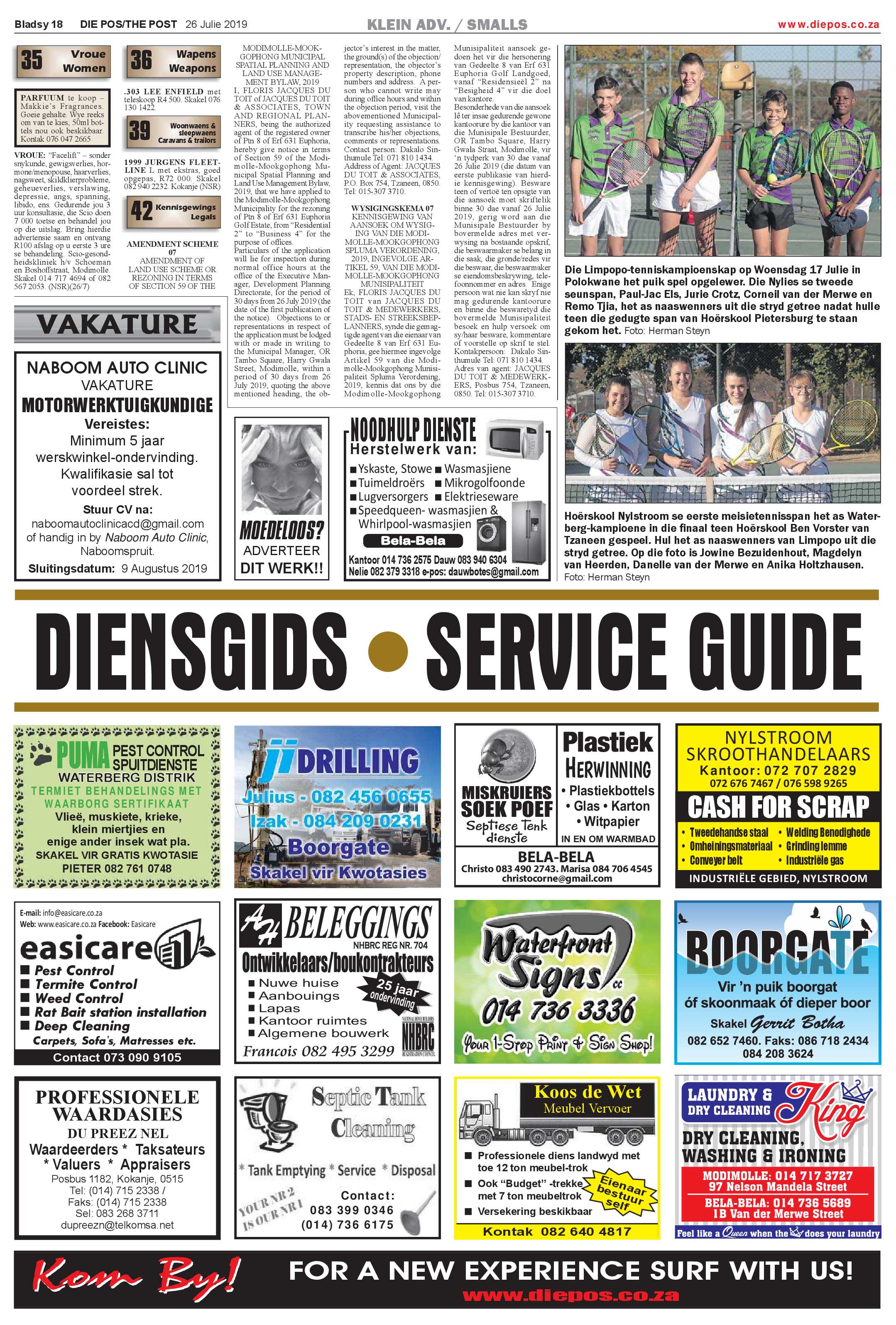 Die Pos 26 July 2019 page 18