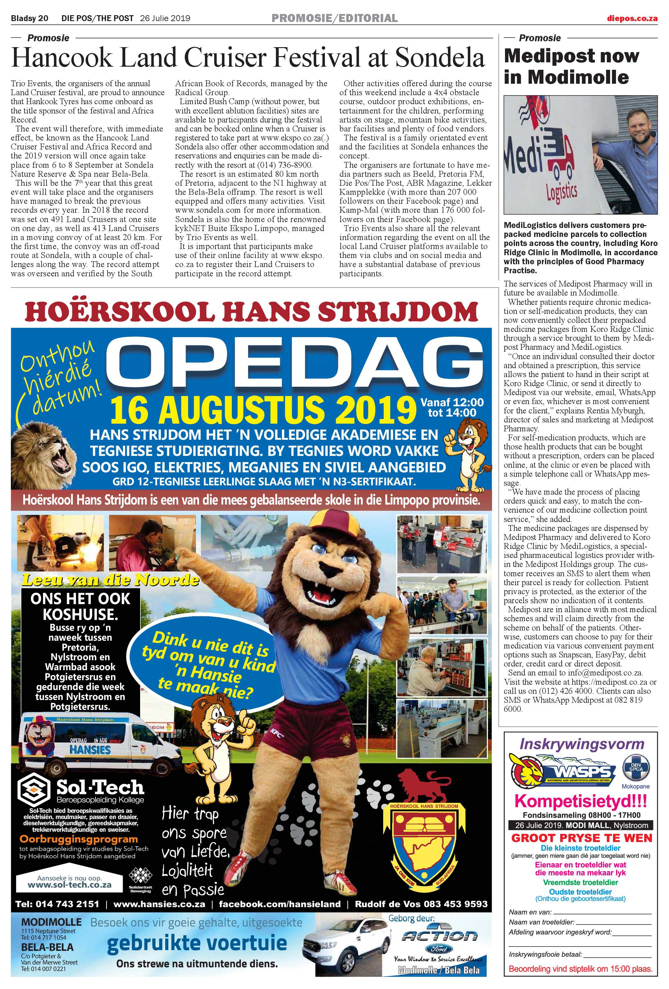 Die Pos 26 July 2019 page 20