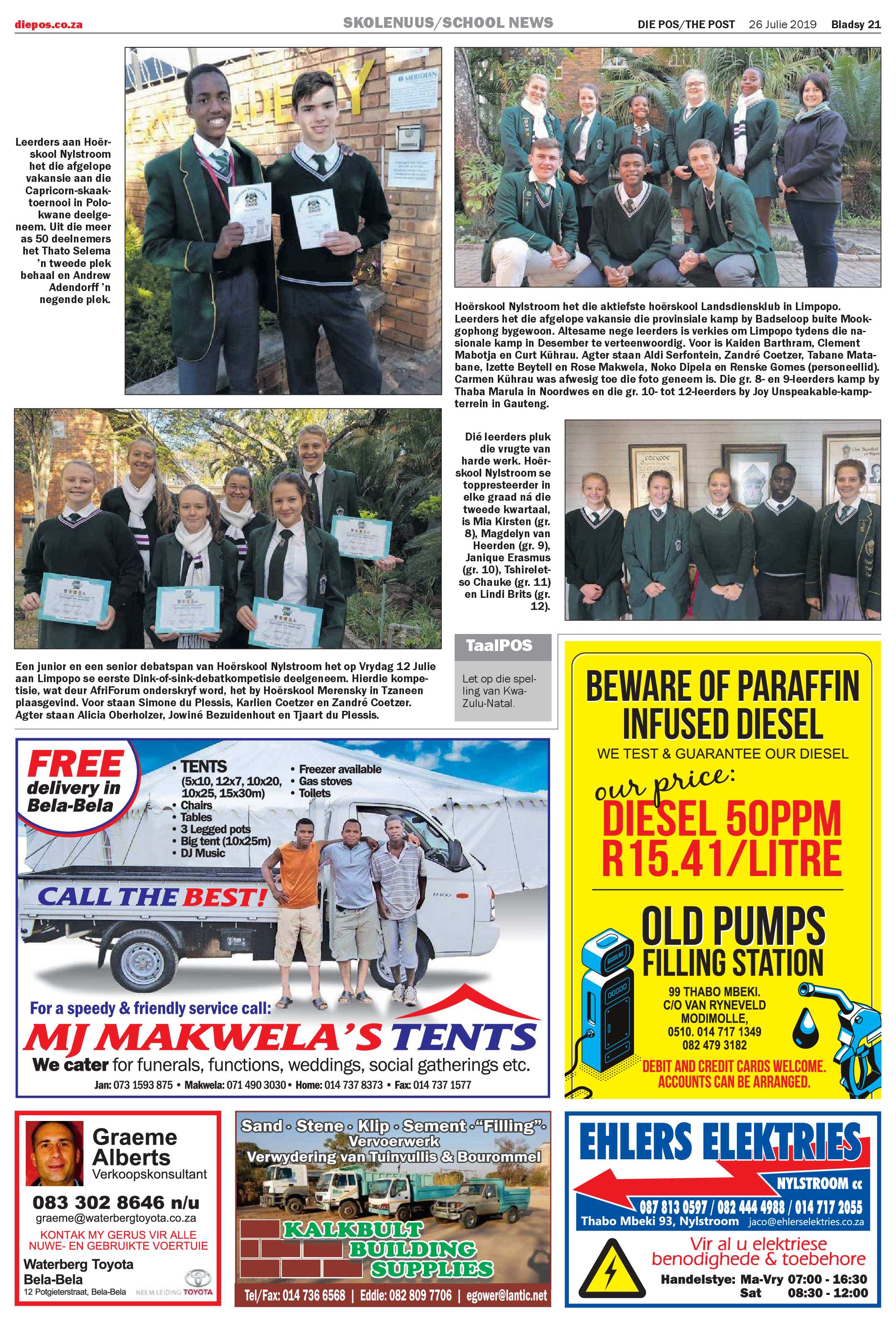 Die Pos 26 July 2019 page 21