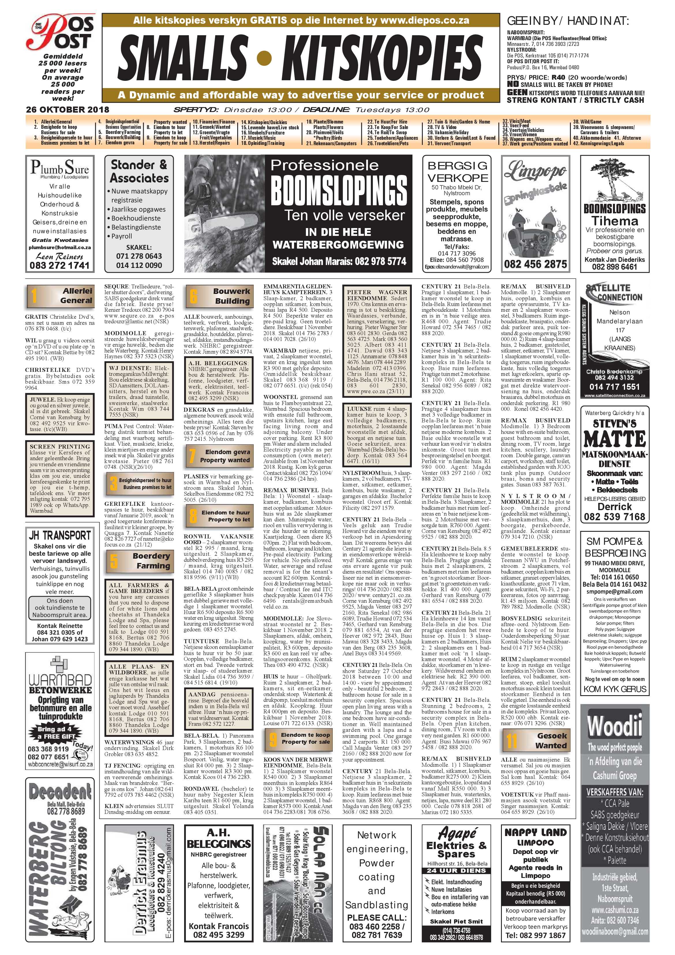 Die Pos 26 October 2018 page 16