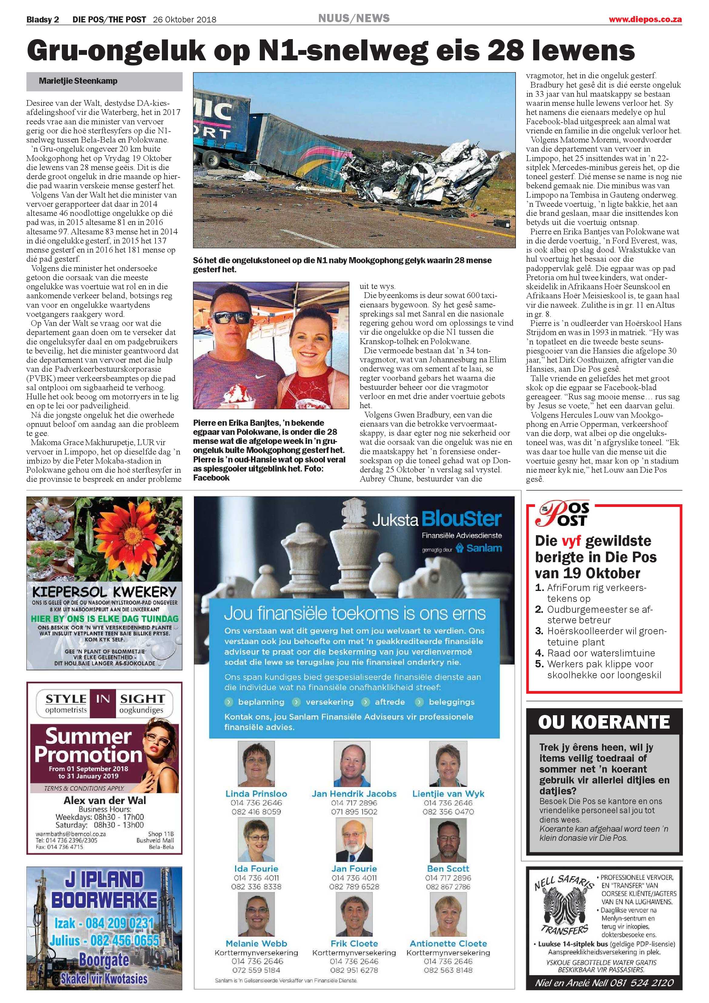 Die Pos 26 October 2018 page 2