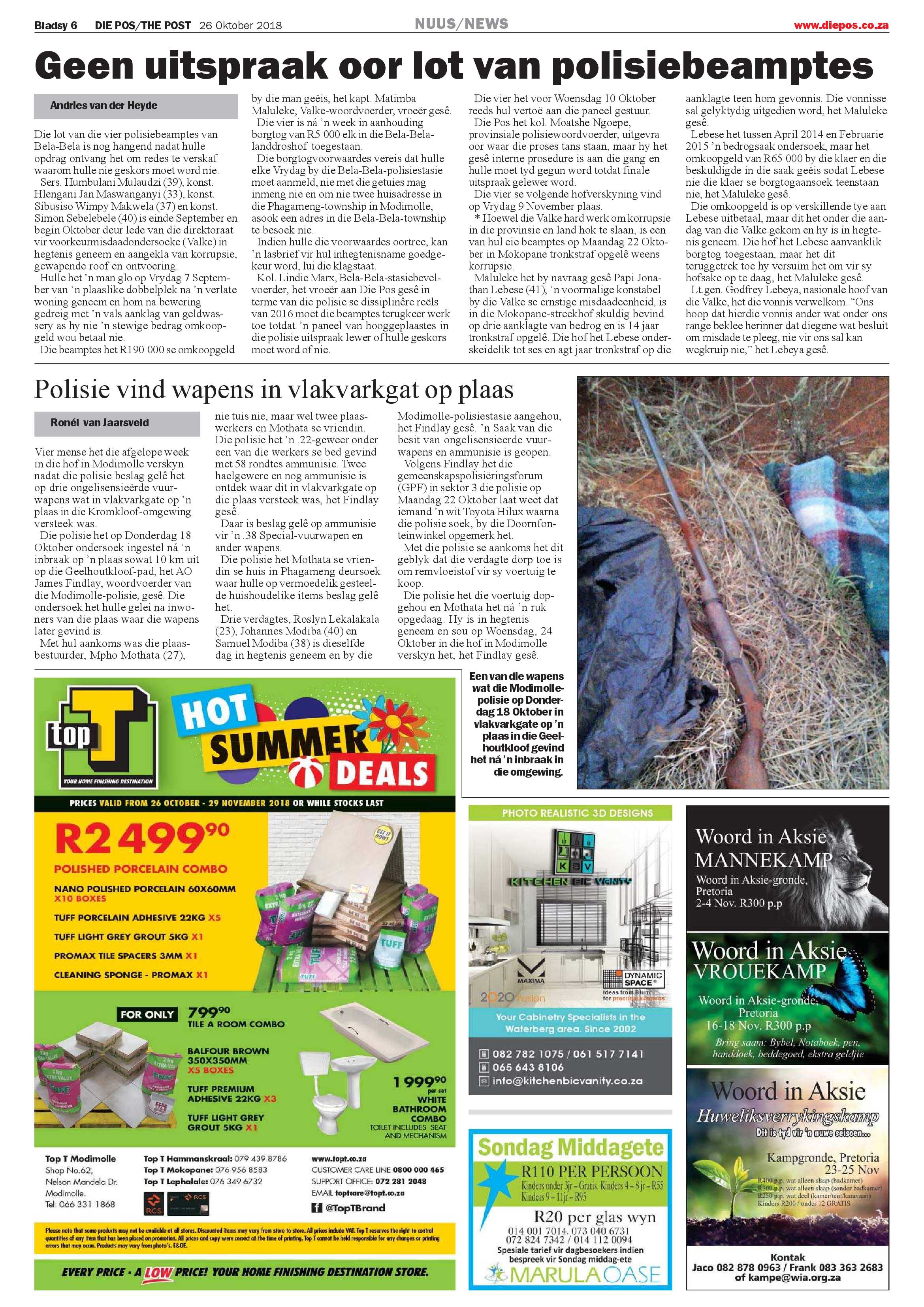 Die Pos 26 October 2018 page 6