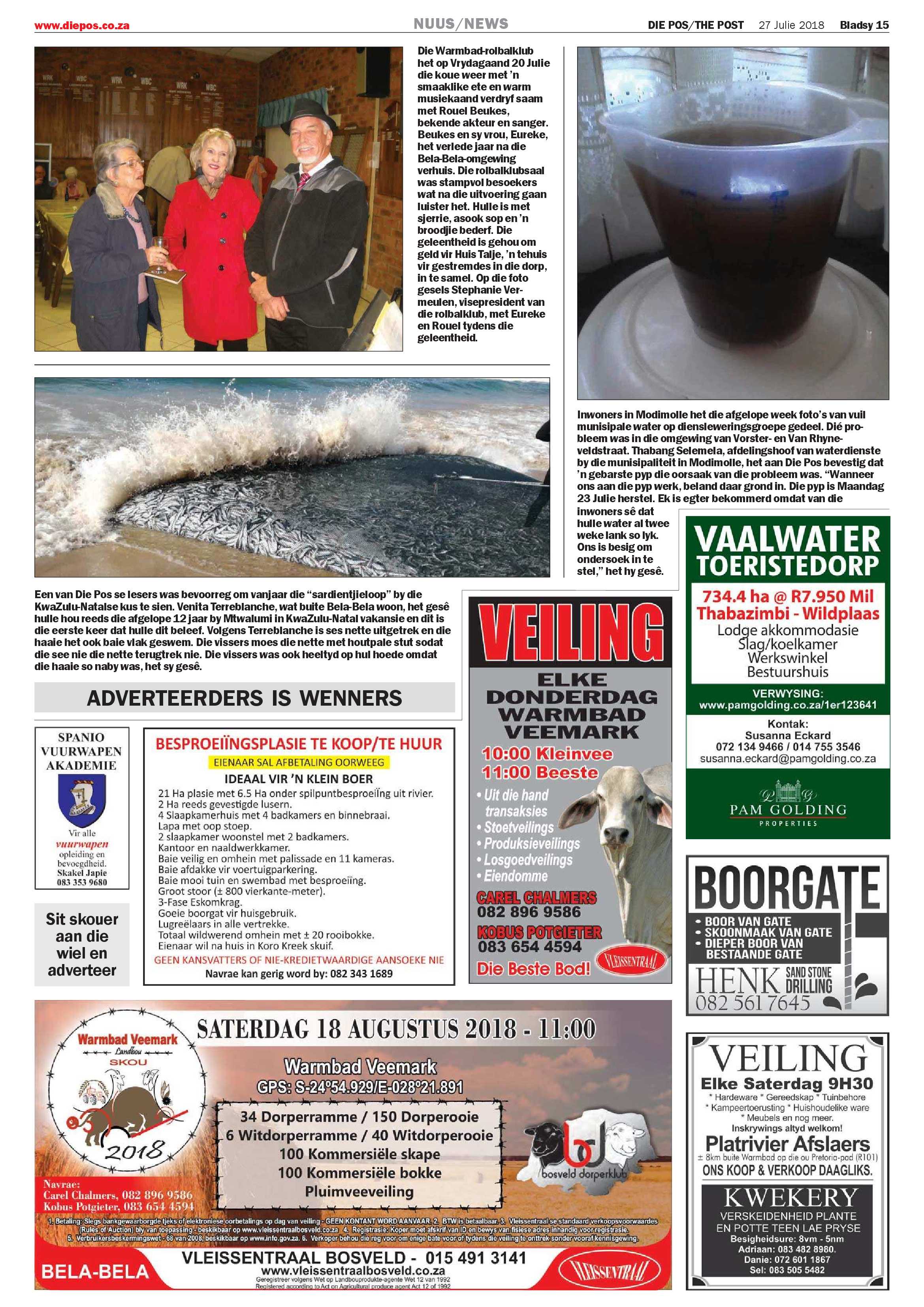 Die Pos 27 July 2018 page 15