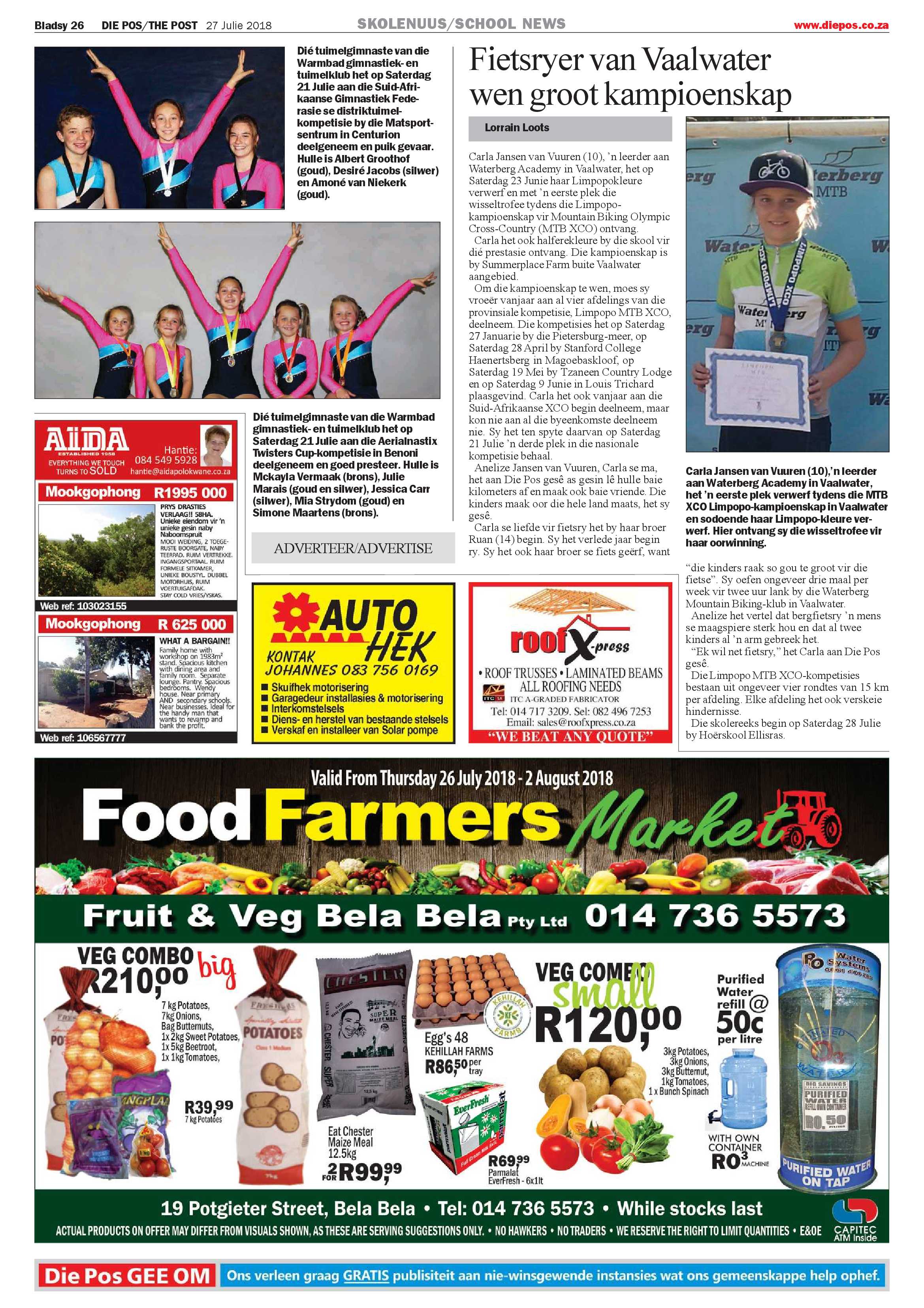 Die Pos 27 July 2018 page 26