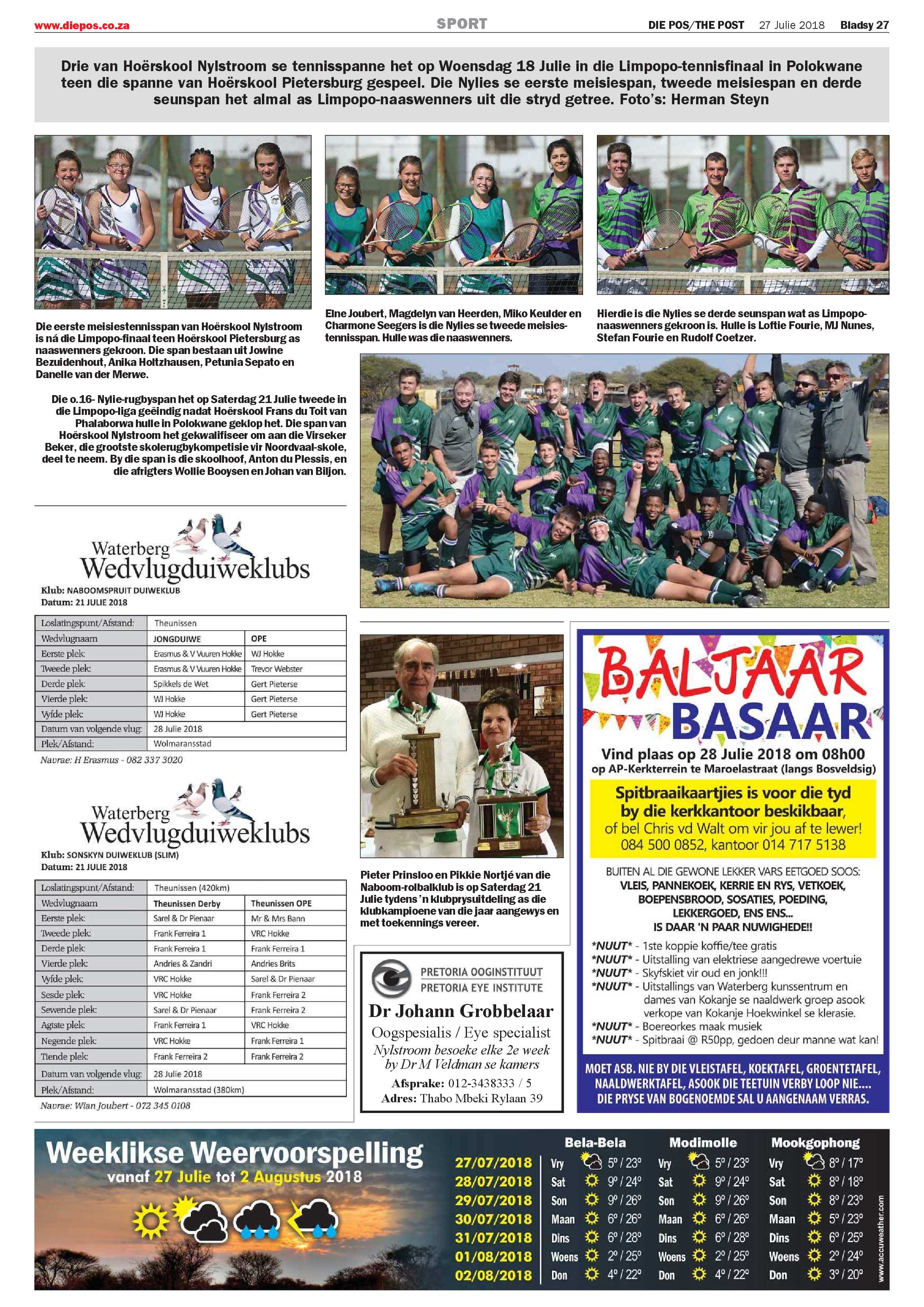 Die Pos 27 July 2018 page 27