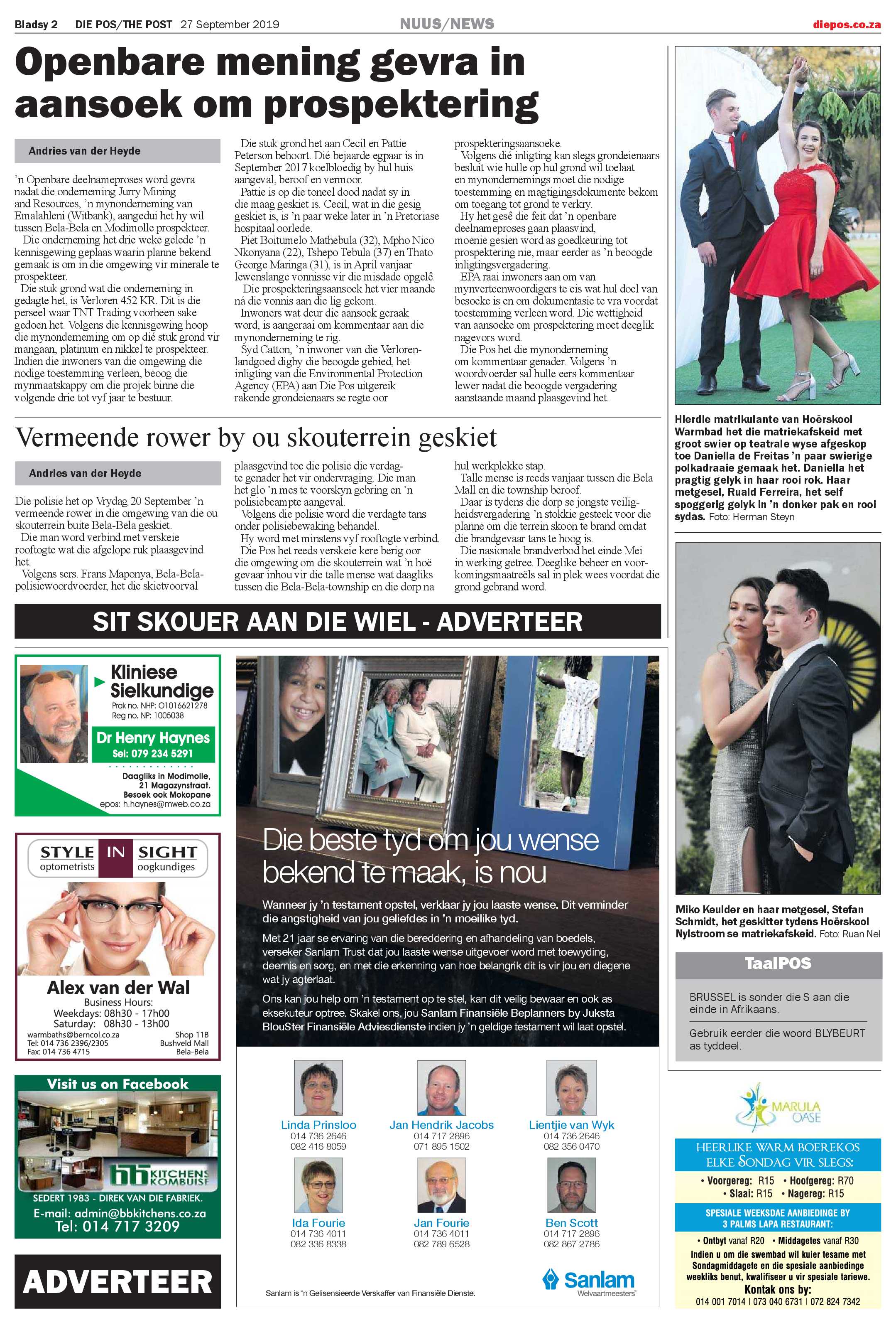 Die Pos 27 September 2019 page 2