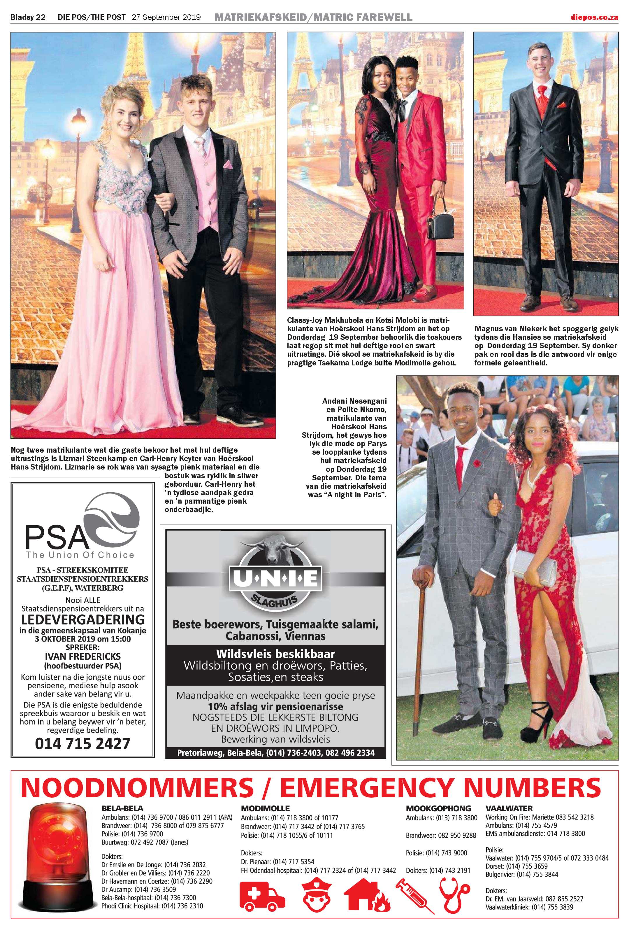 Die Pos 27 September 2019 page 22