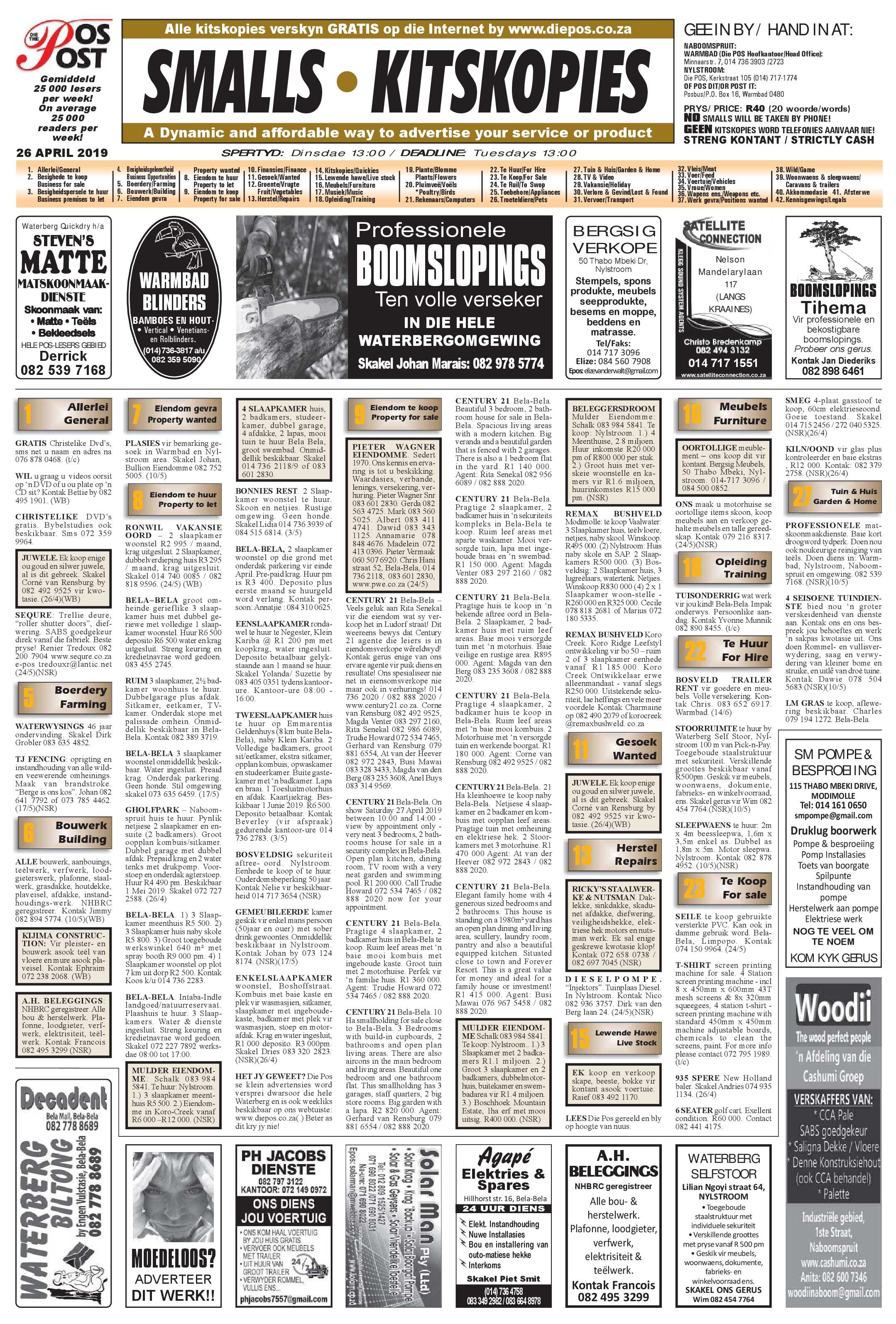 Die Pos 26 April 2019 page 11