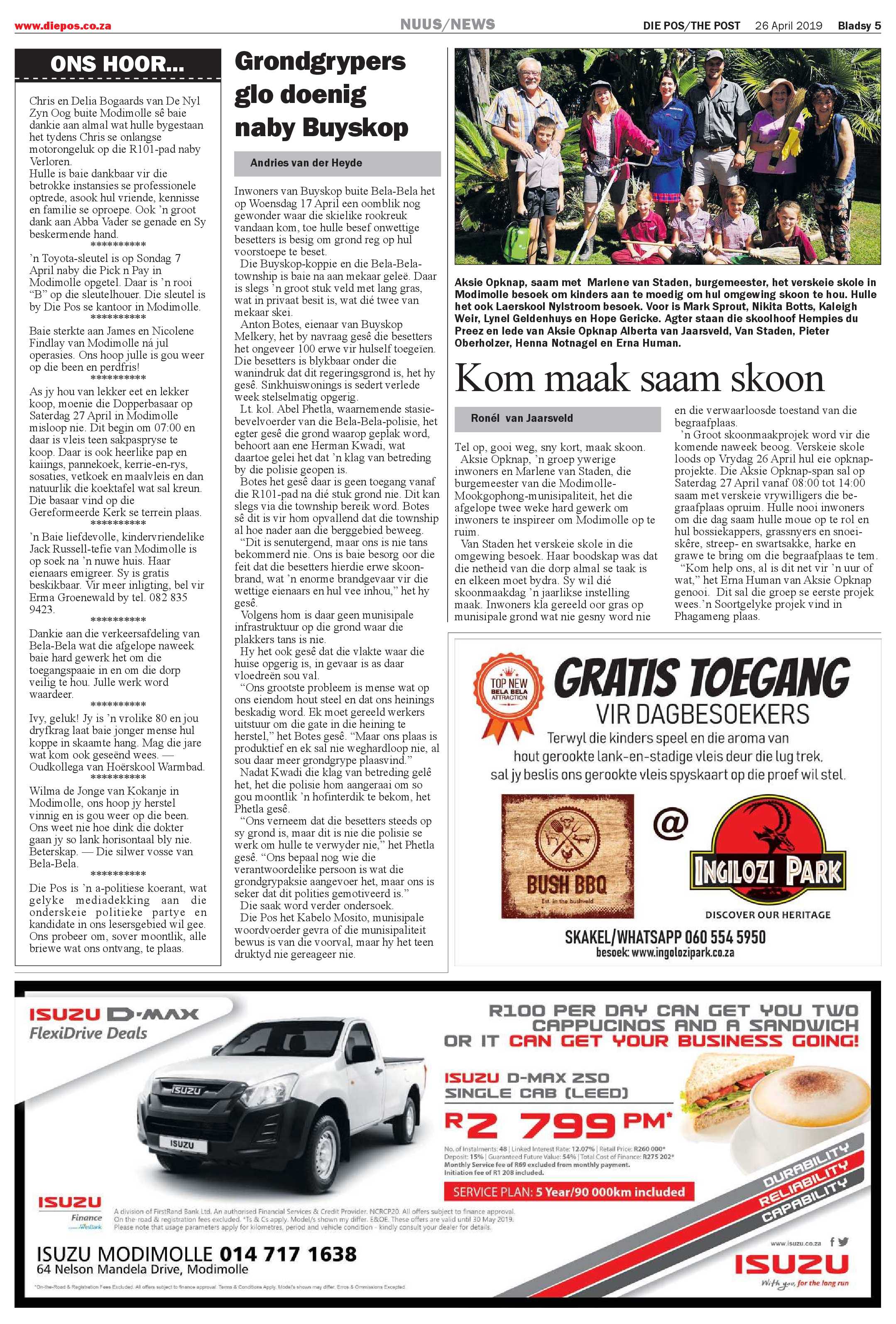Die Pos 26 April 2019 page 5