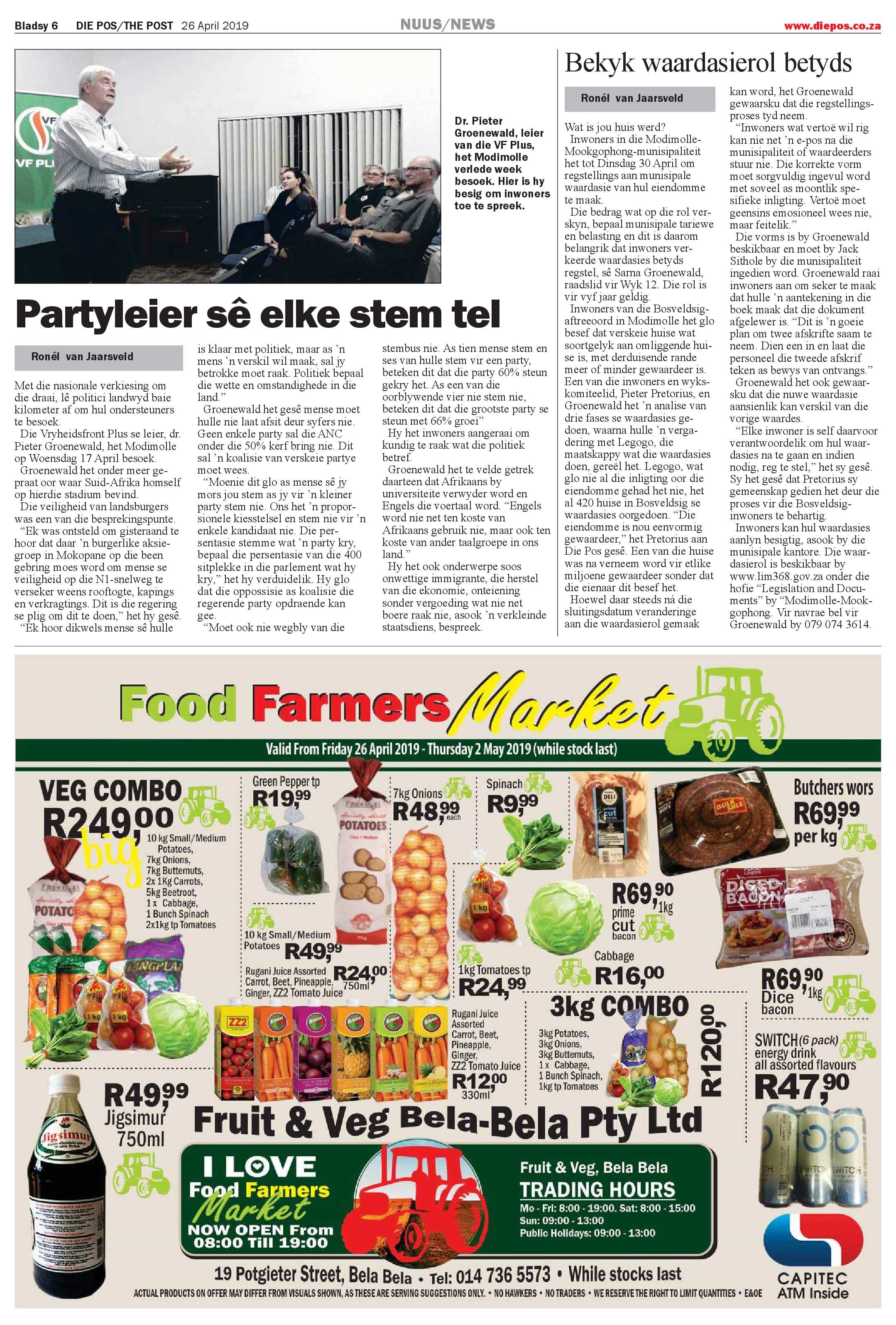 Die Pos 26 April 2019 page 6