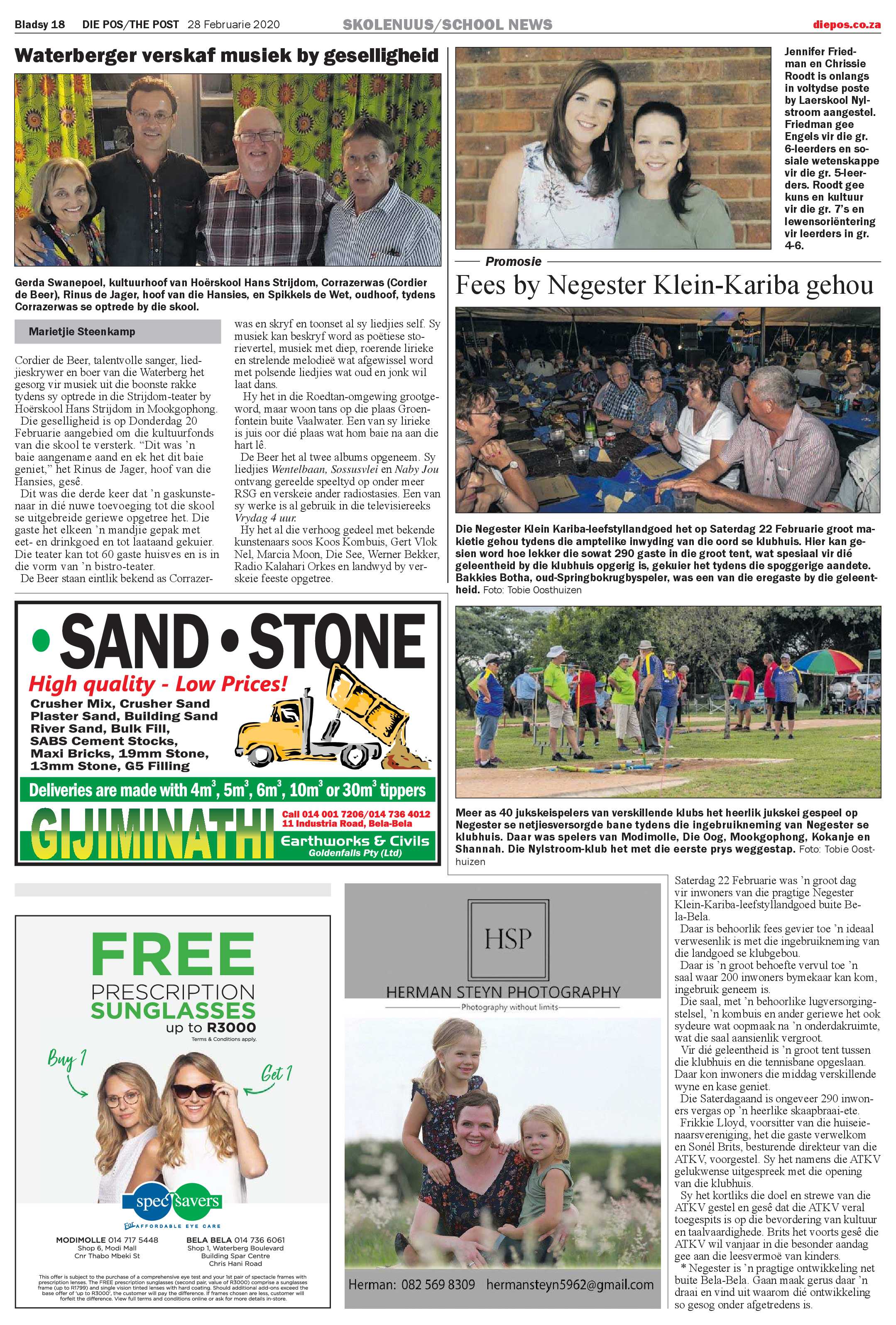 Die Pos 28 Februarie 2020 page 18