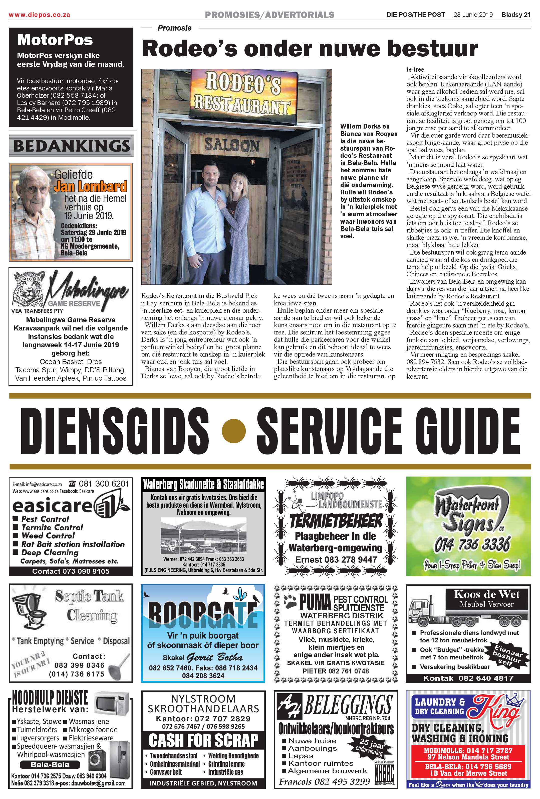 Die Pos 28 June 2019 page 21