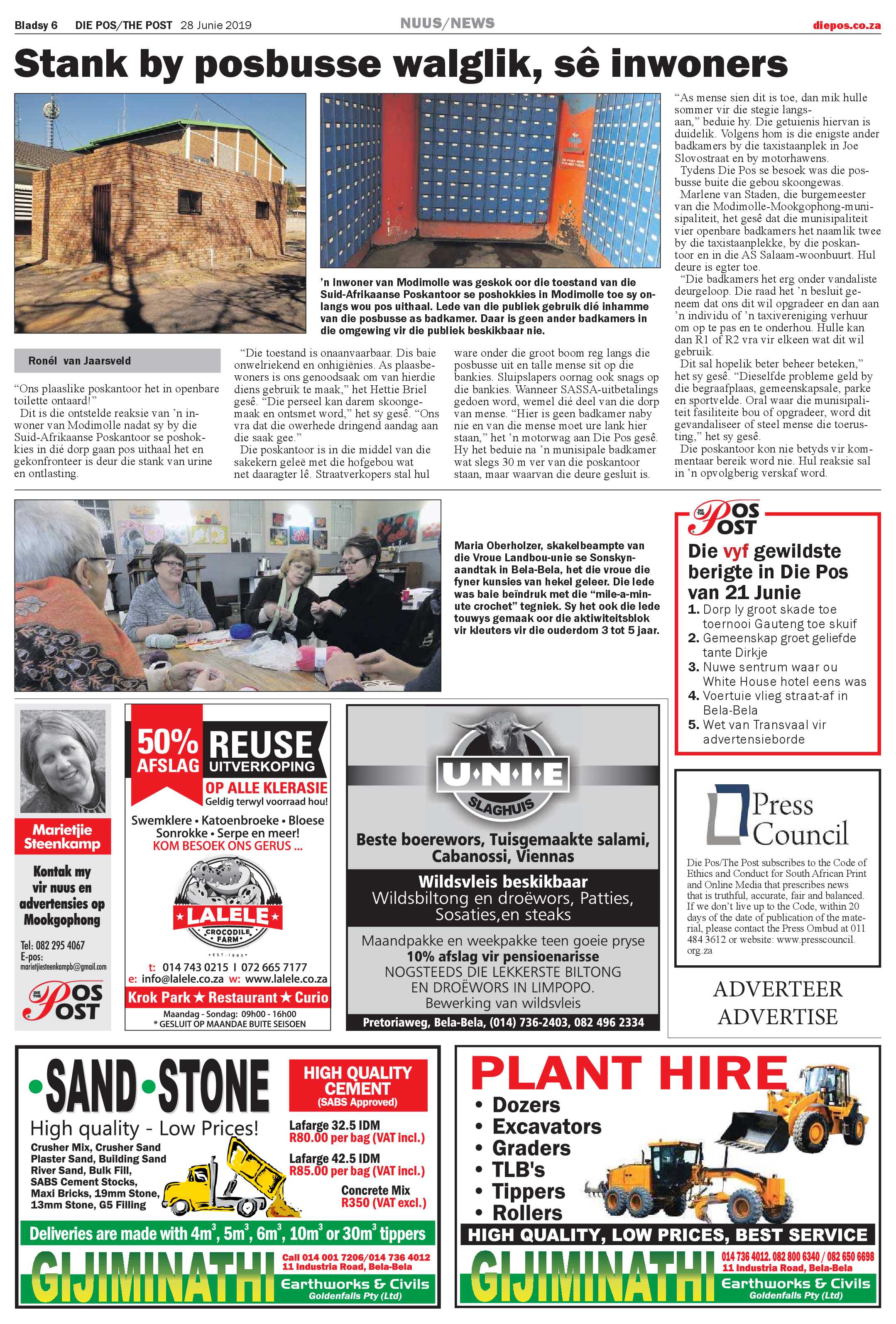 Die Pos 28 June 2019 page 6