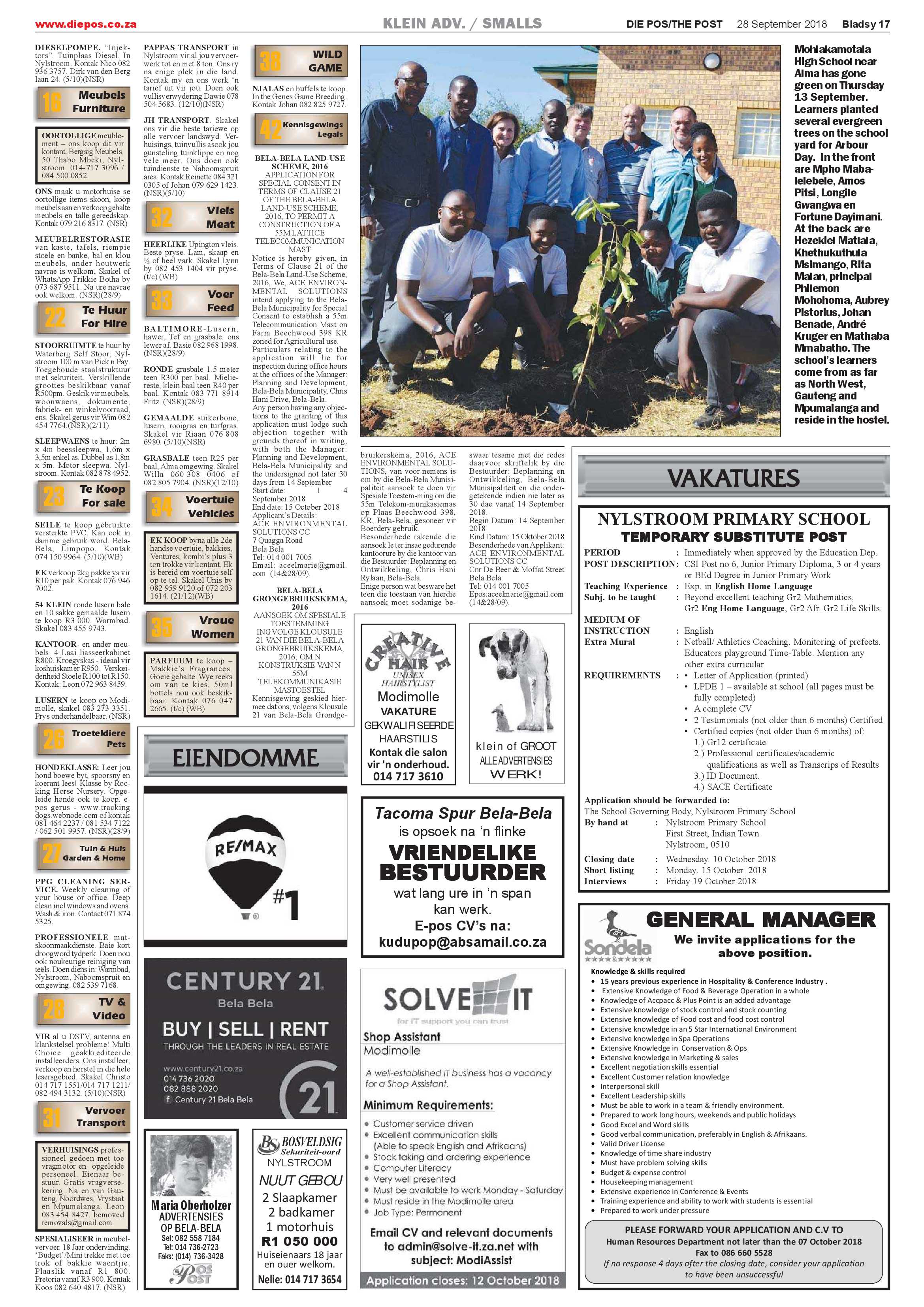 Die Pos 28 September 2018 page 17