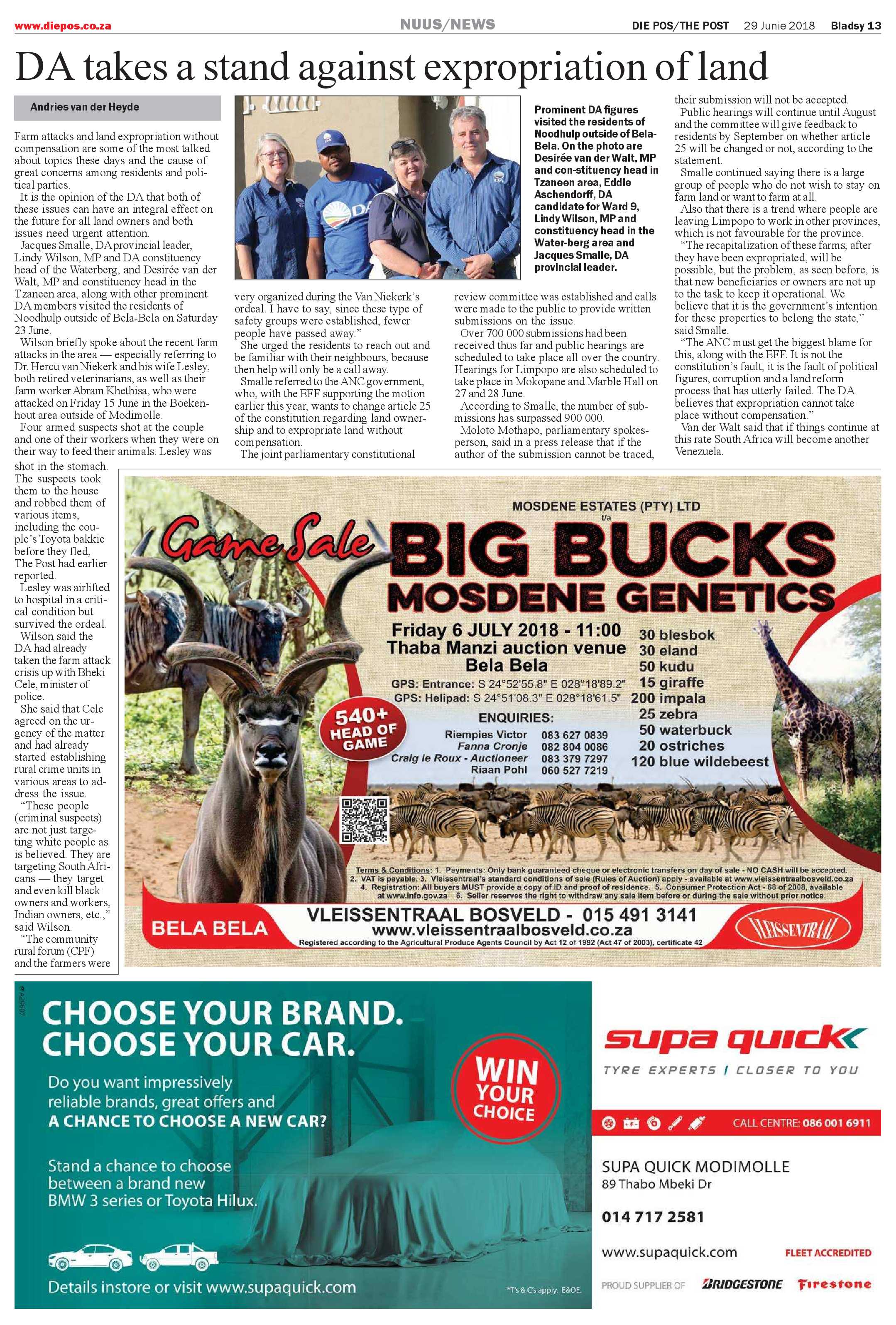 Die Pos 29 June 2018 page 13