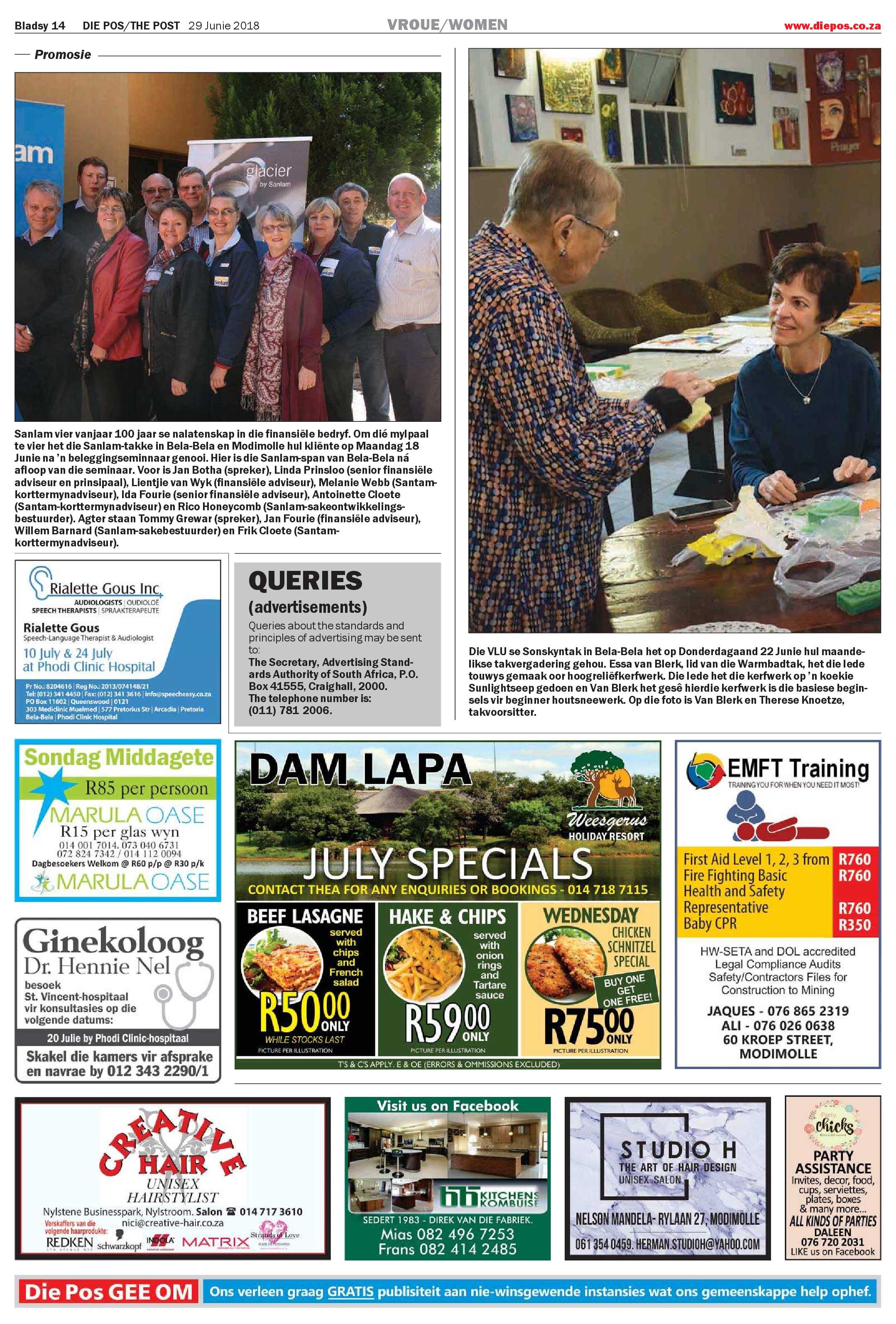 Die Pos 29 June 2018 page 14