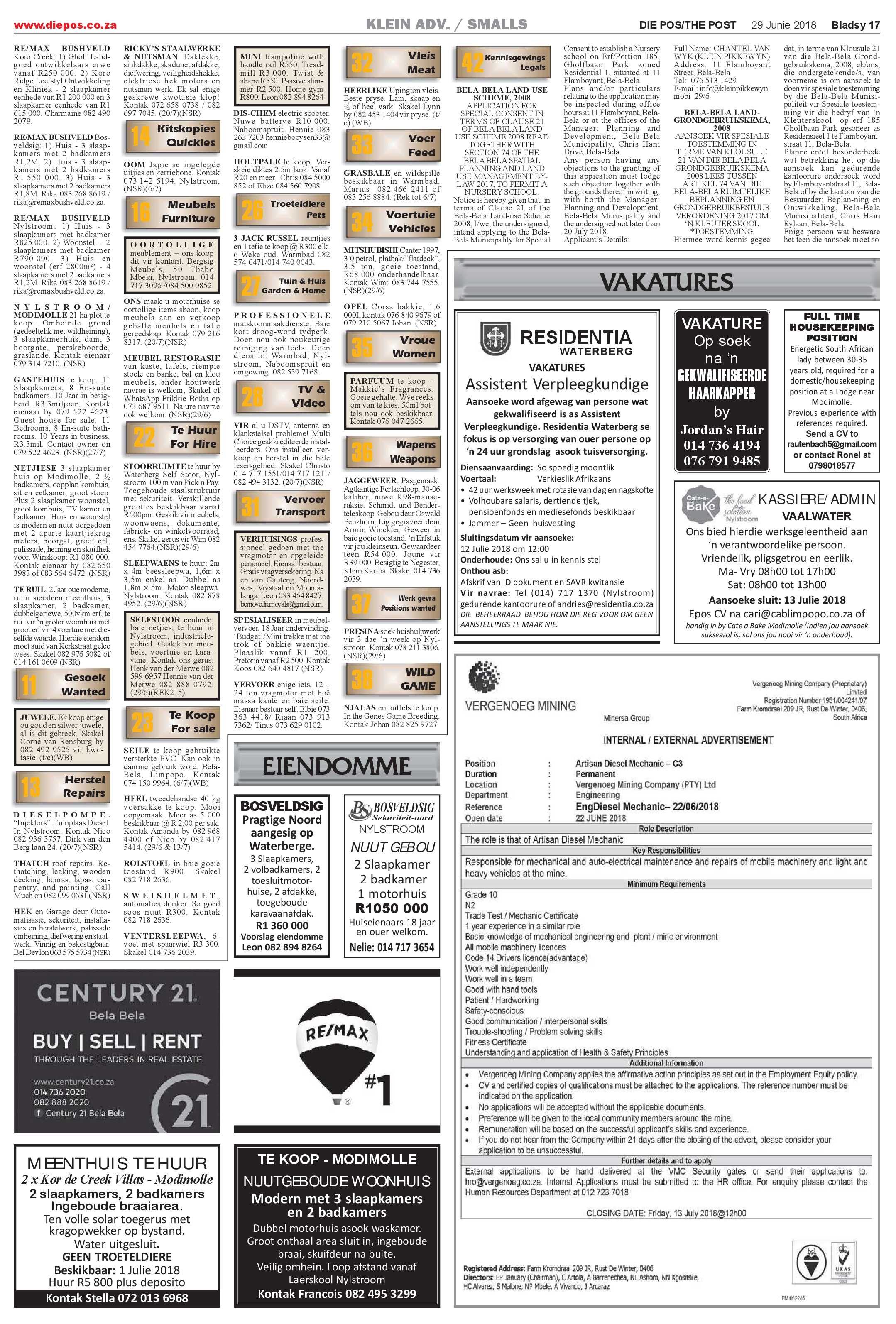 Die Pos 29 June 2018 page 17