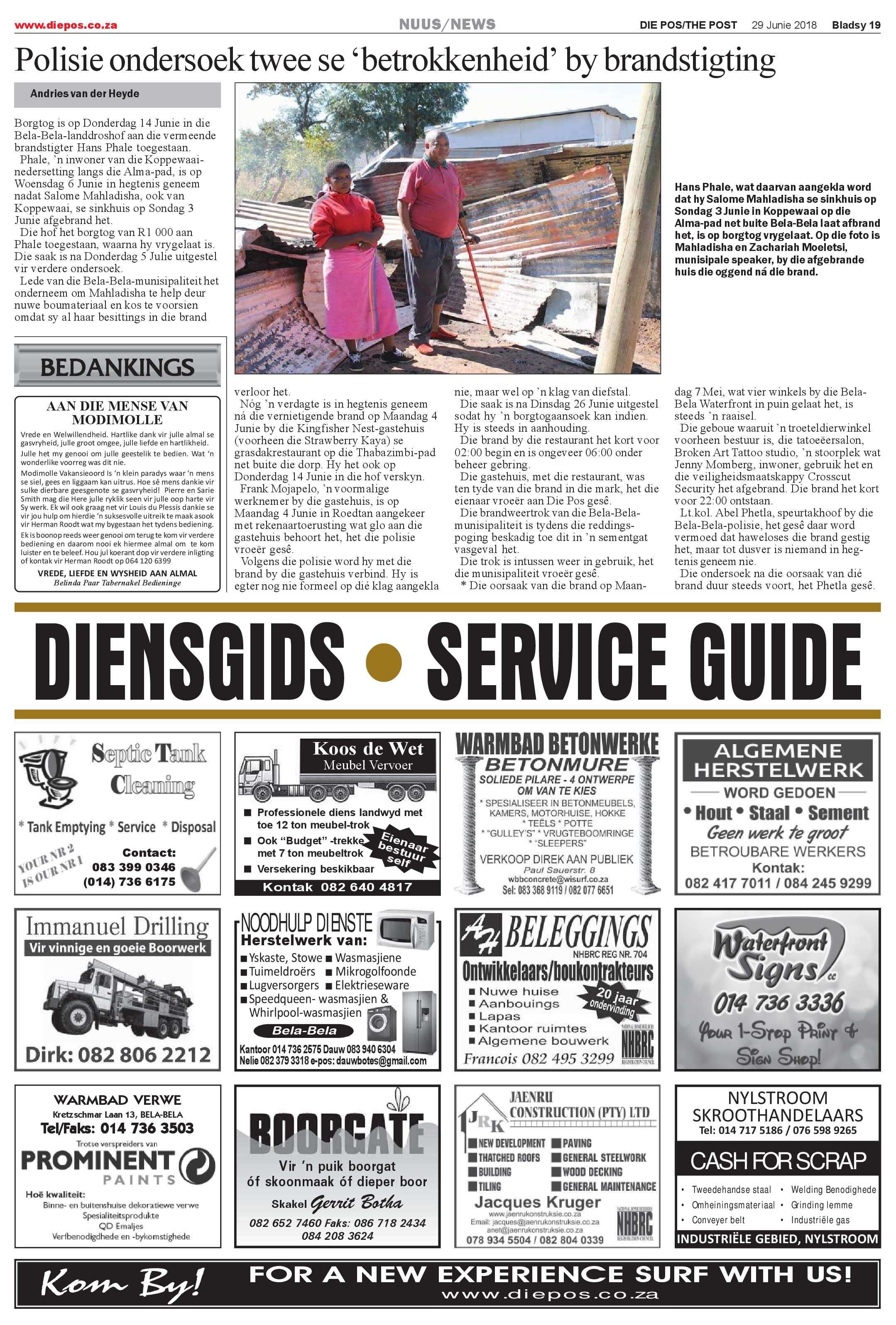 Die Pos 29 June 2018 page 19