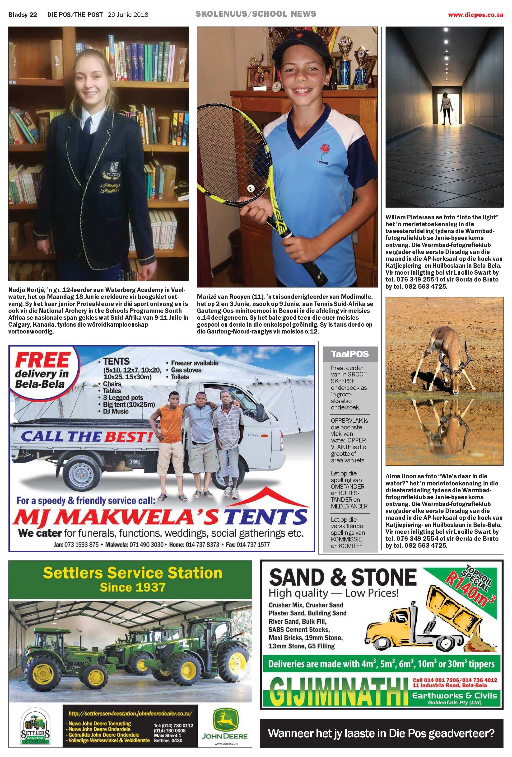 Die Pos 29 June 2018 page 22