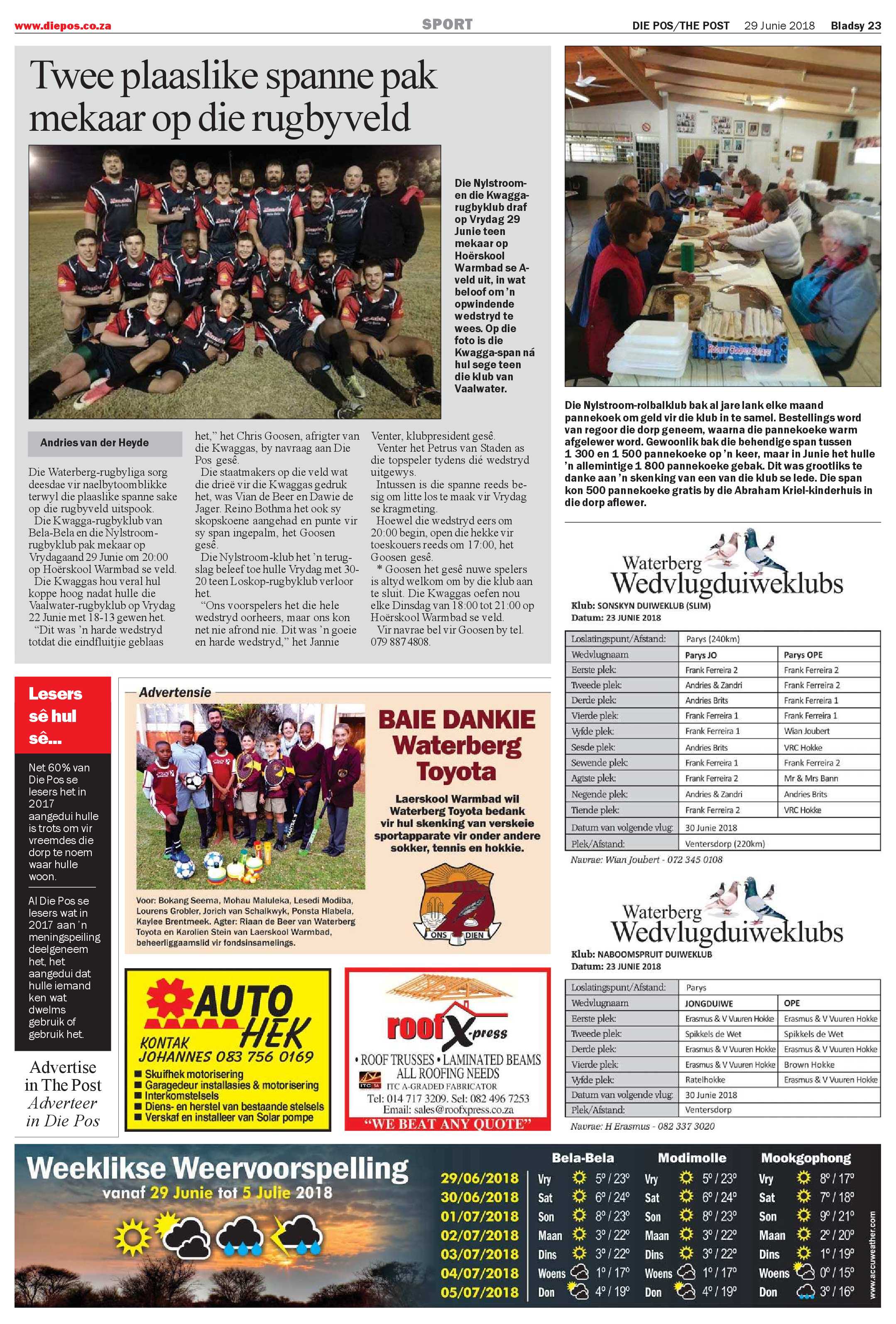 Die Pos 29 June 2018 page 23