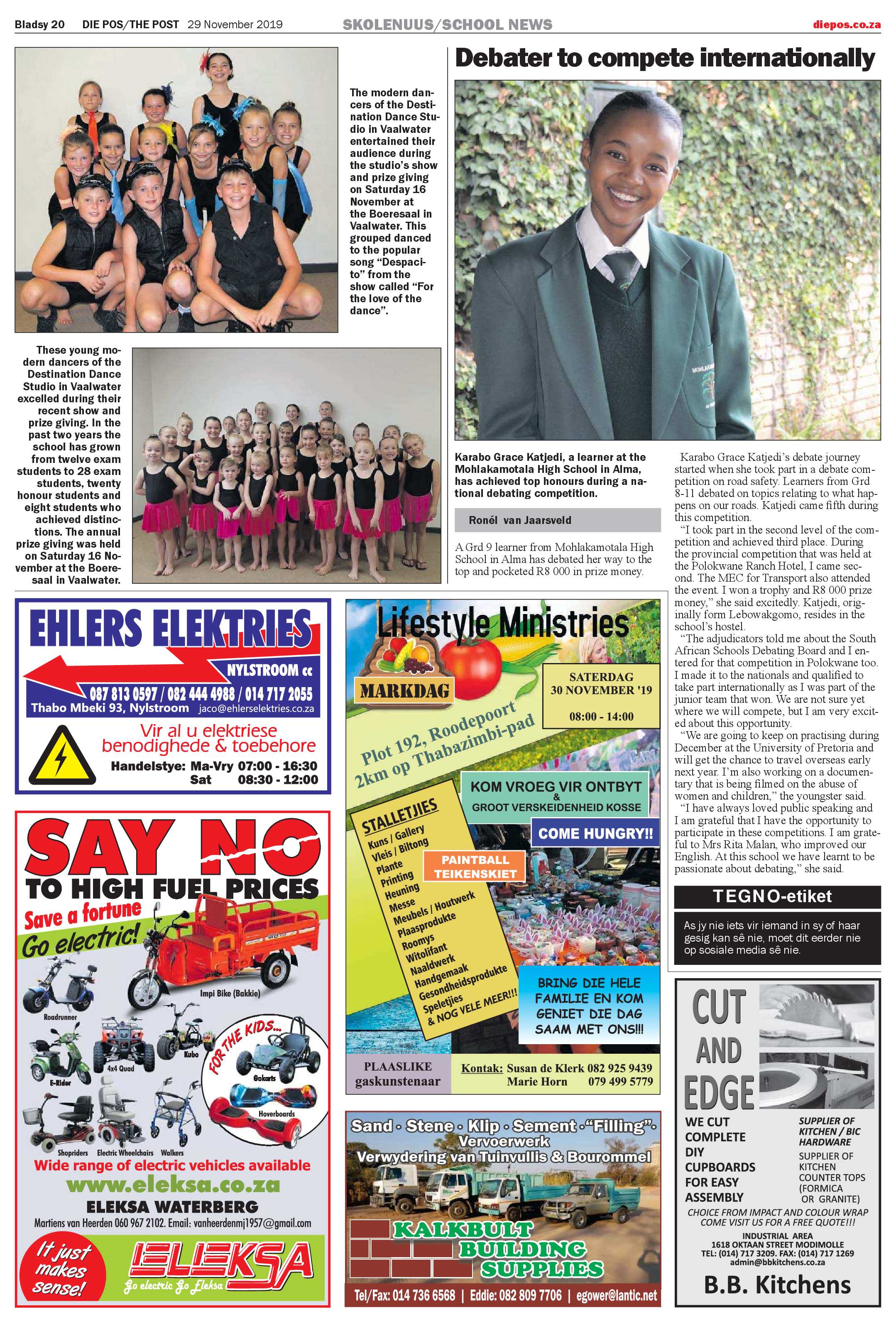 Die Pos 29 November 2019 page 20