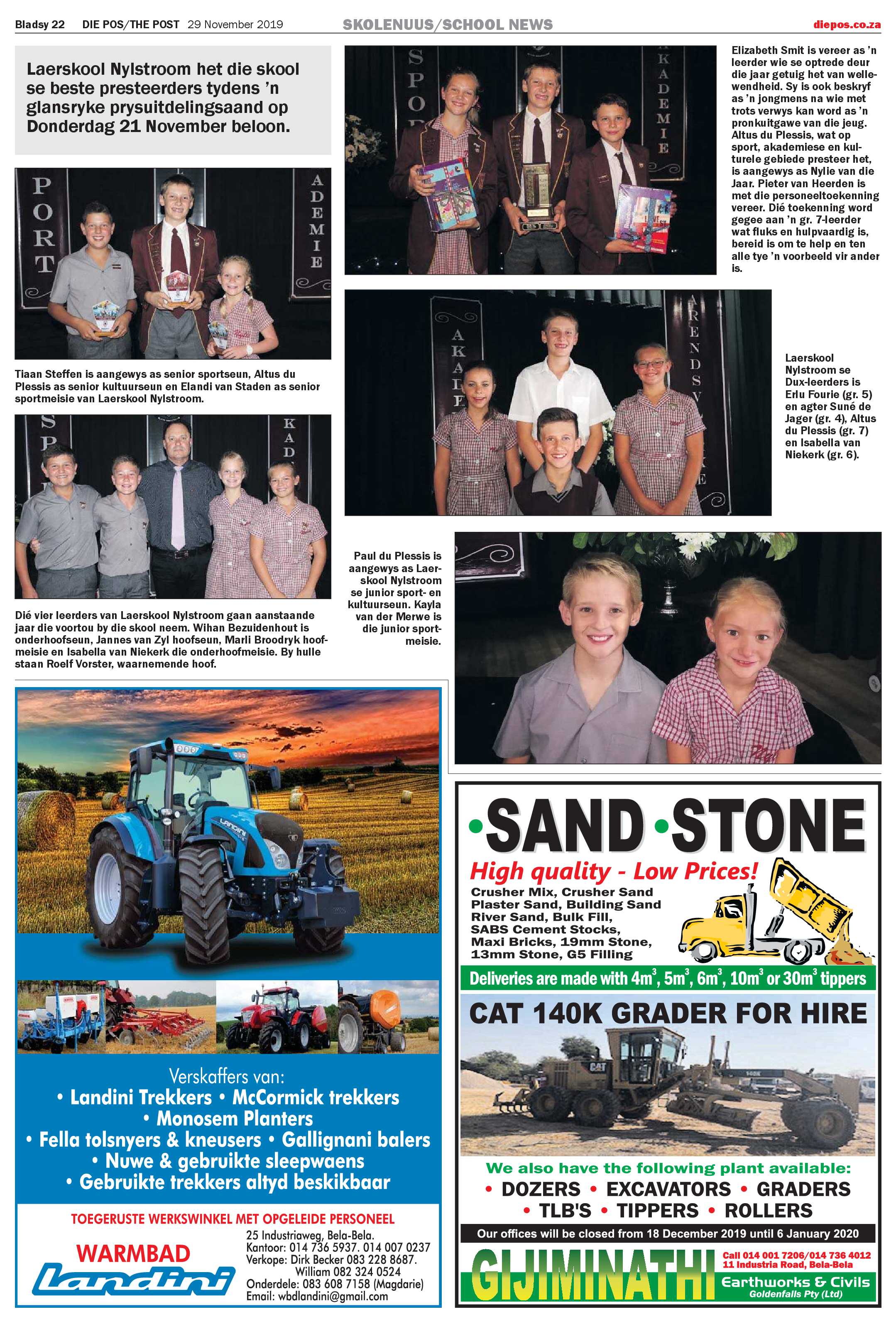 Die Pos 29 November 2019 page 22