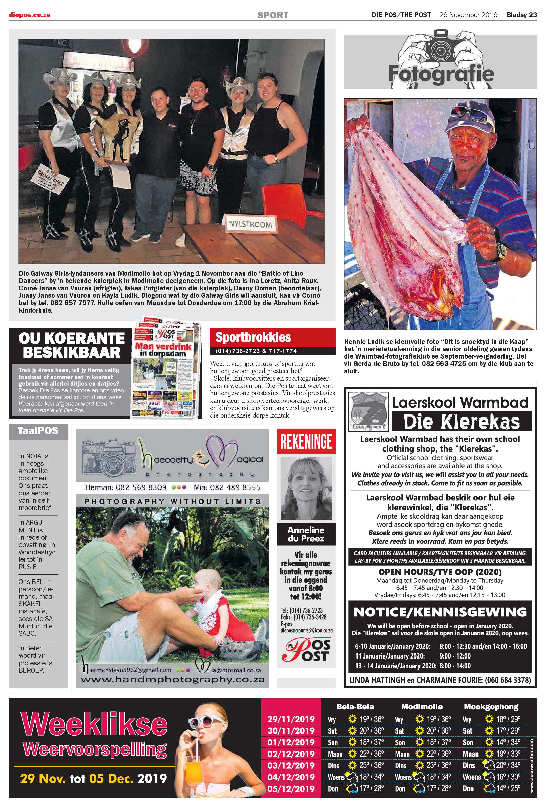 Die Pos 29 November 2019 page 23