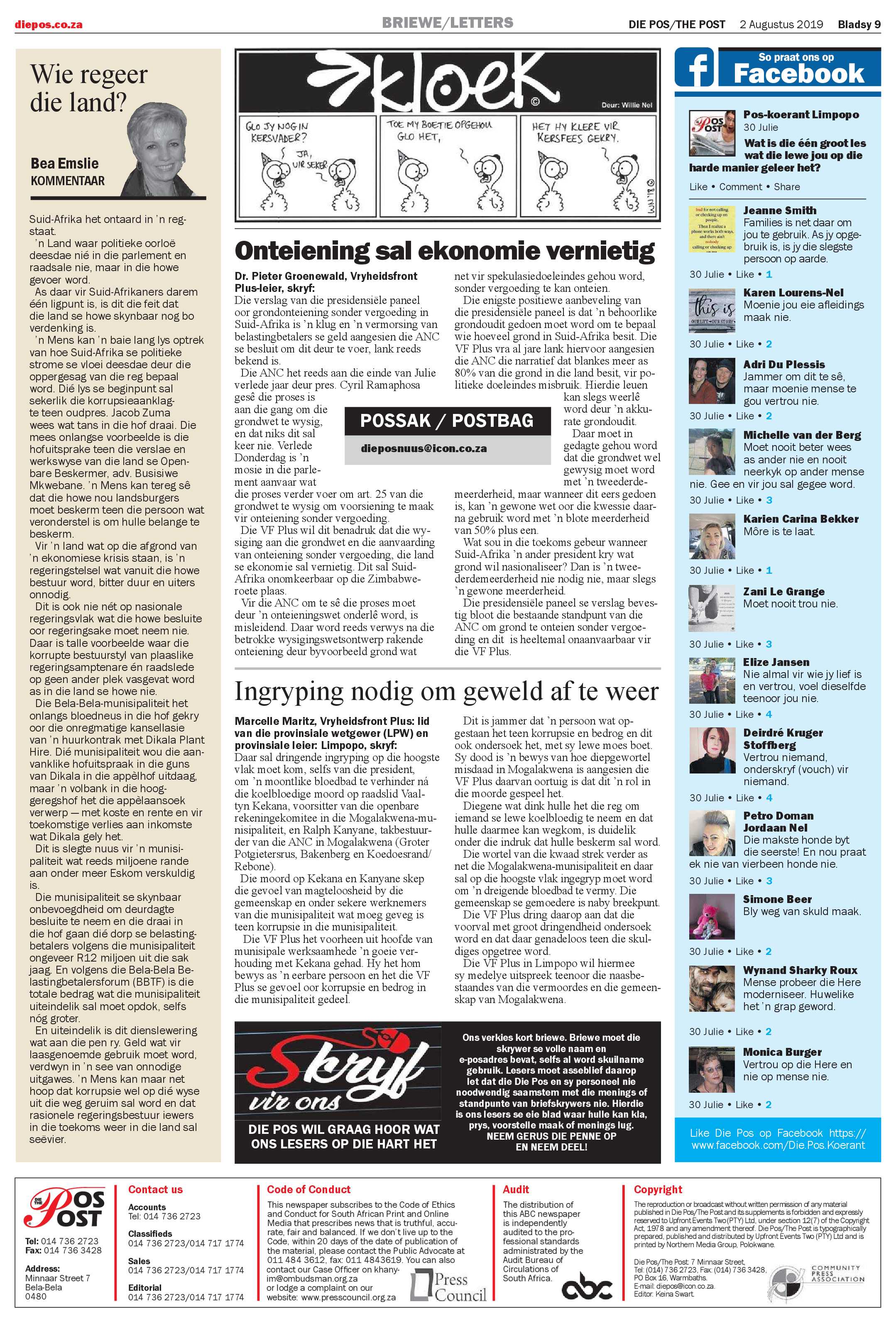 Die Pos 2 August 2019 page 9