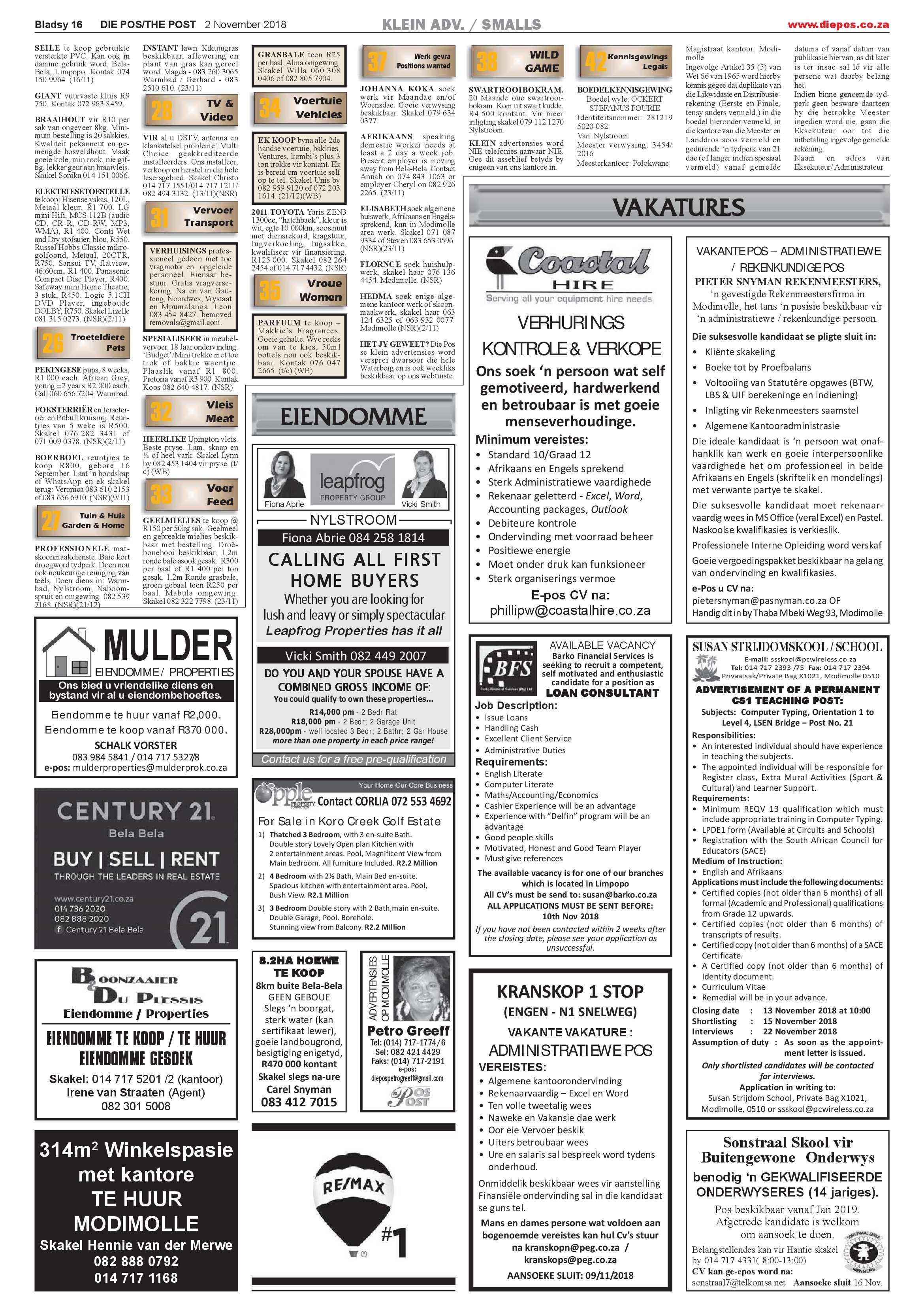 Die Pos 2 November 2018 page 16