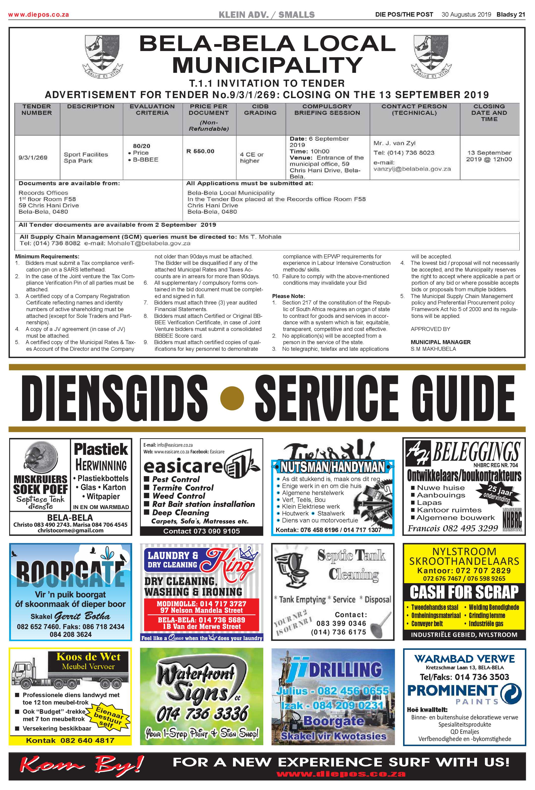 Die Pos 30 August 2019 page 21