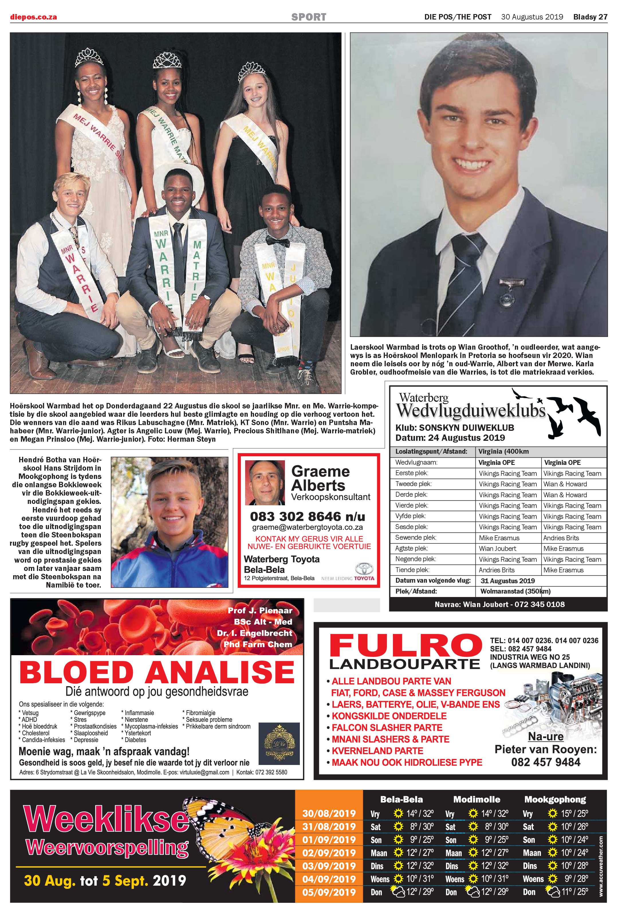 Die Pos 30 August 2019 page 27