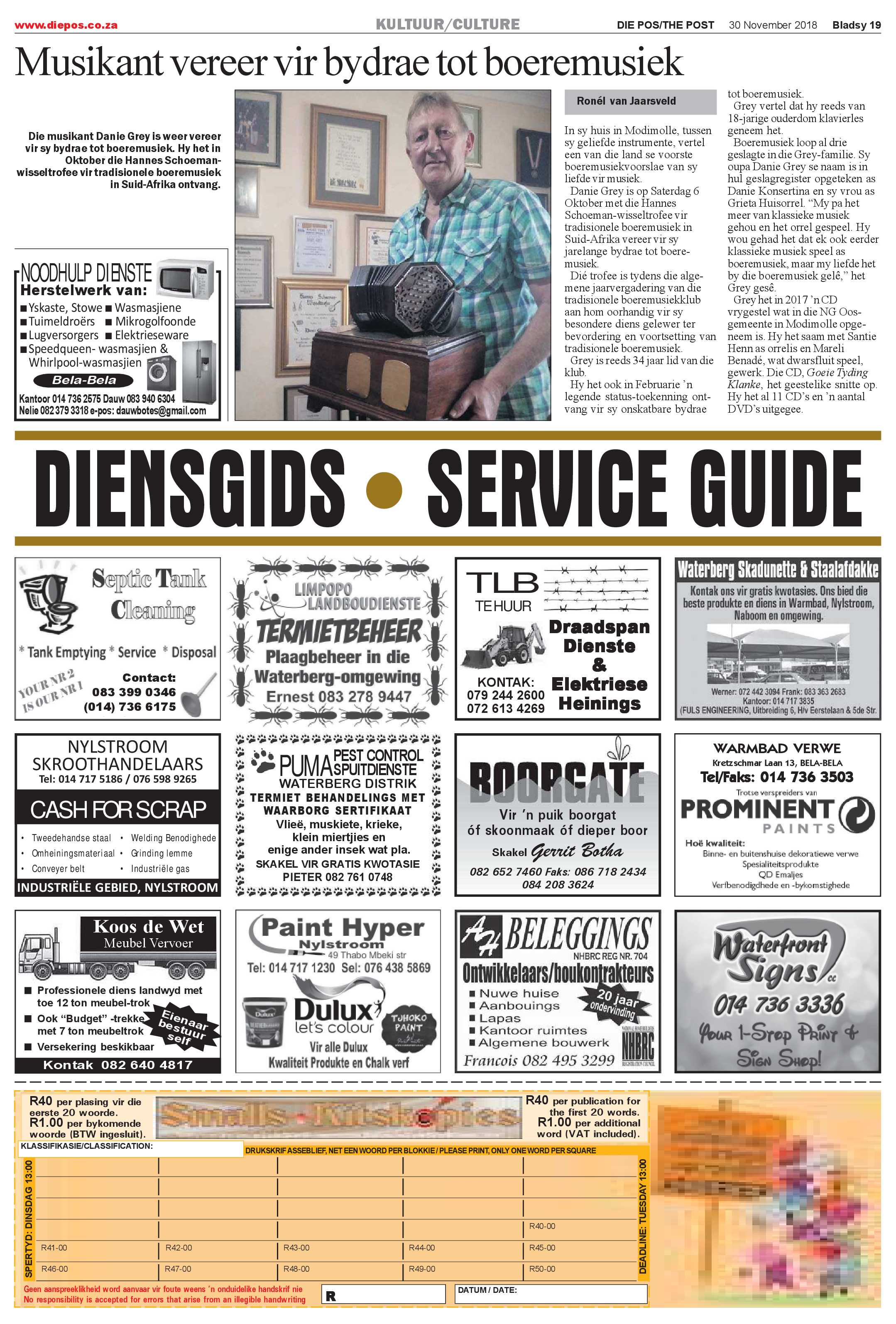 Die Pos 30 November 2018 page 19