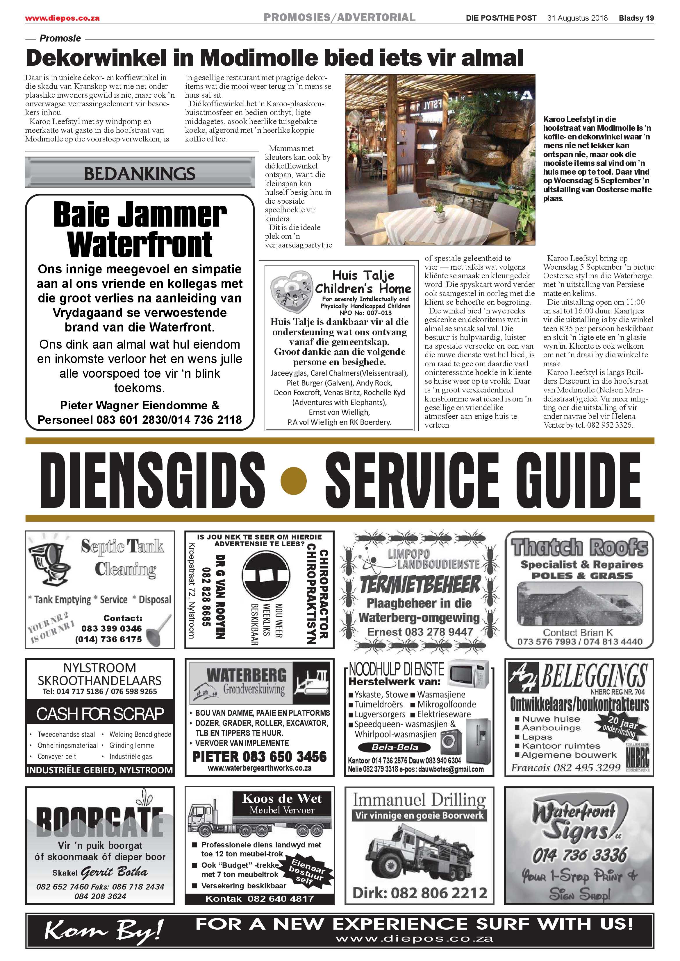 Die Pos 31 August 2018 page 19
