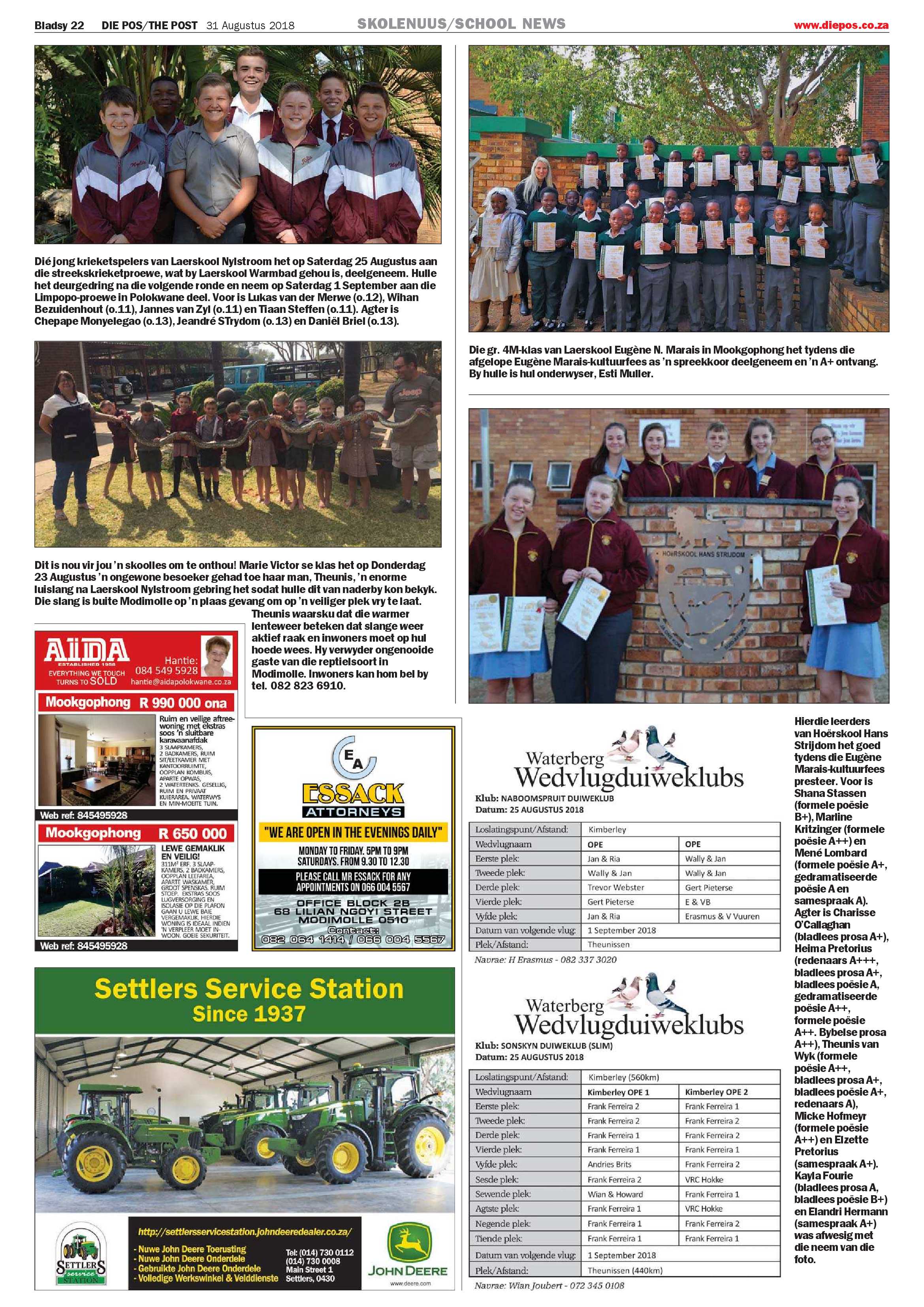 Die Pos 31 August 2018 page 22