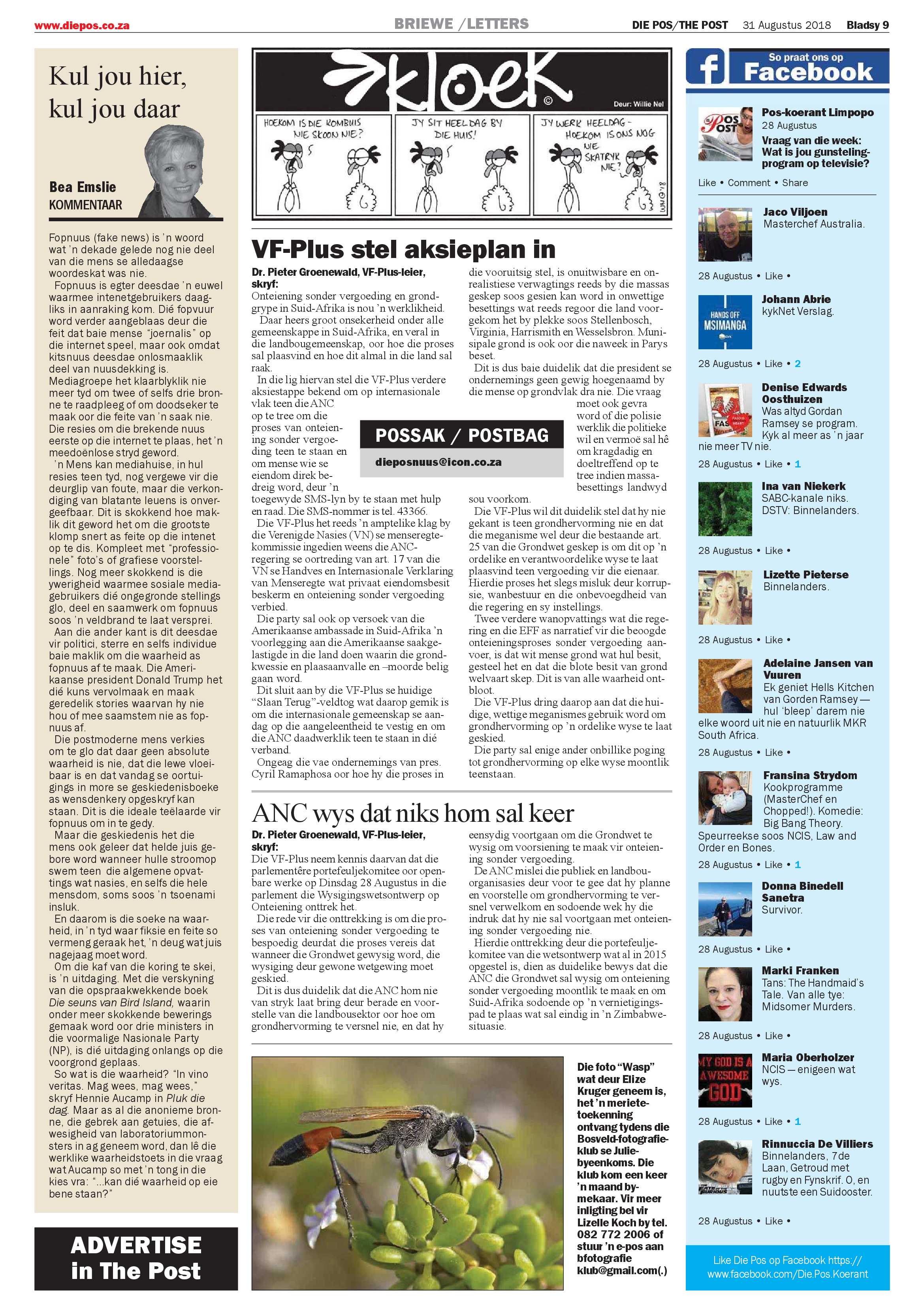 Die Pos 31 August 2018 page 9