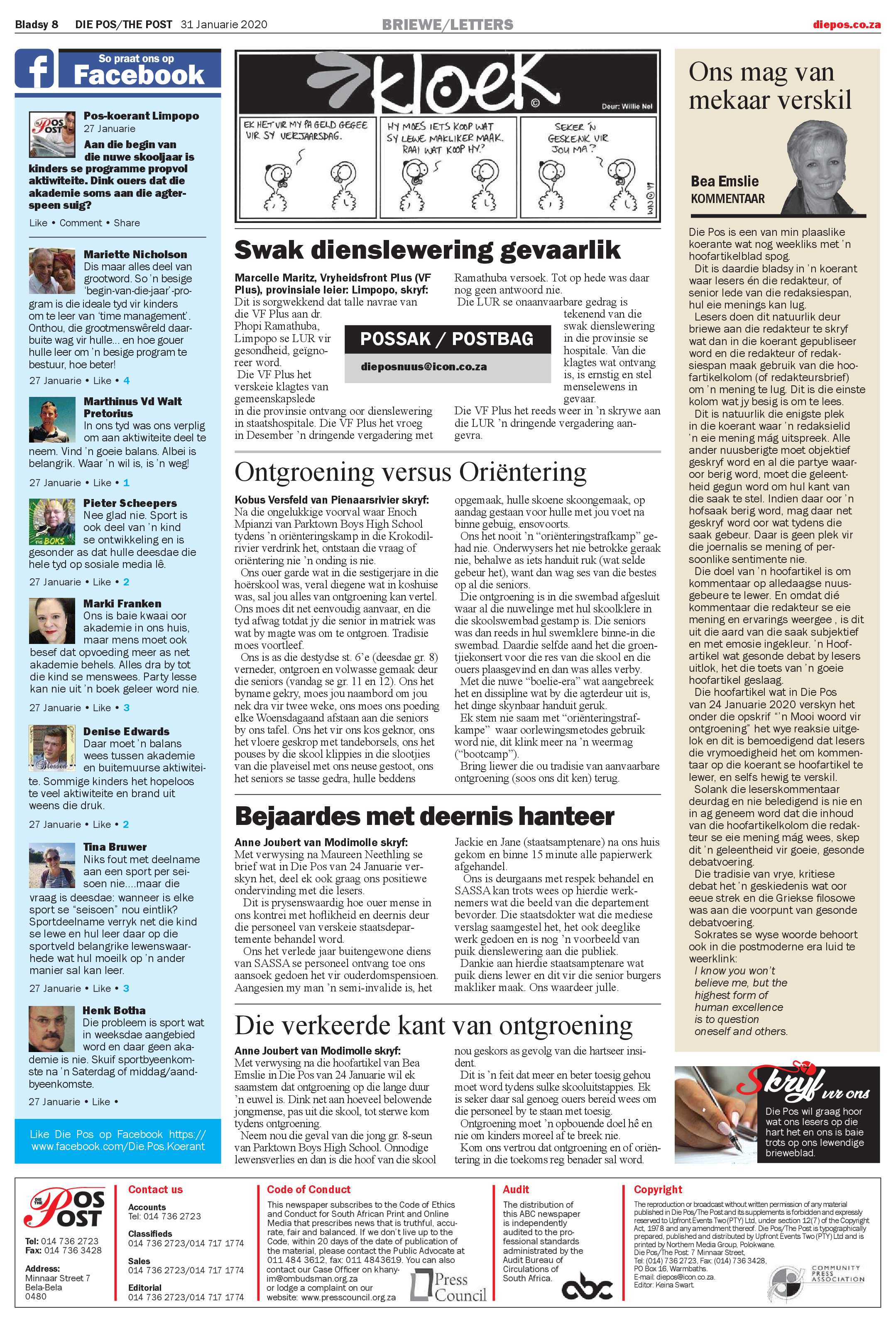 Die Pos 31 Januarie 2020 page 8